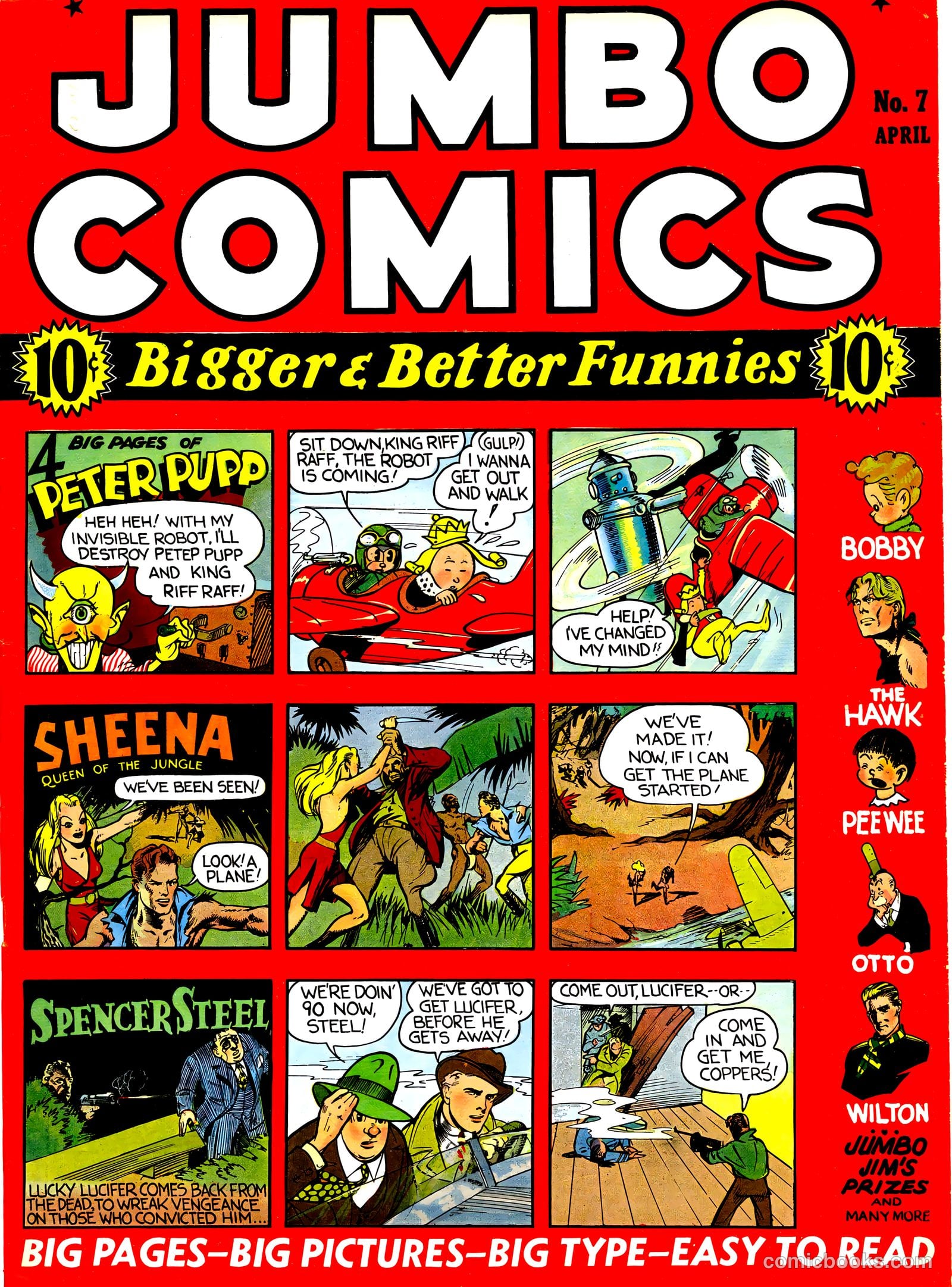 Jumbo Comics #7 — page 1 of 52