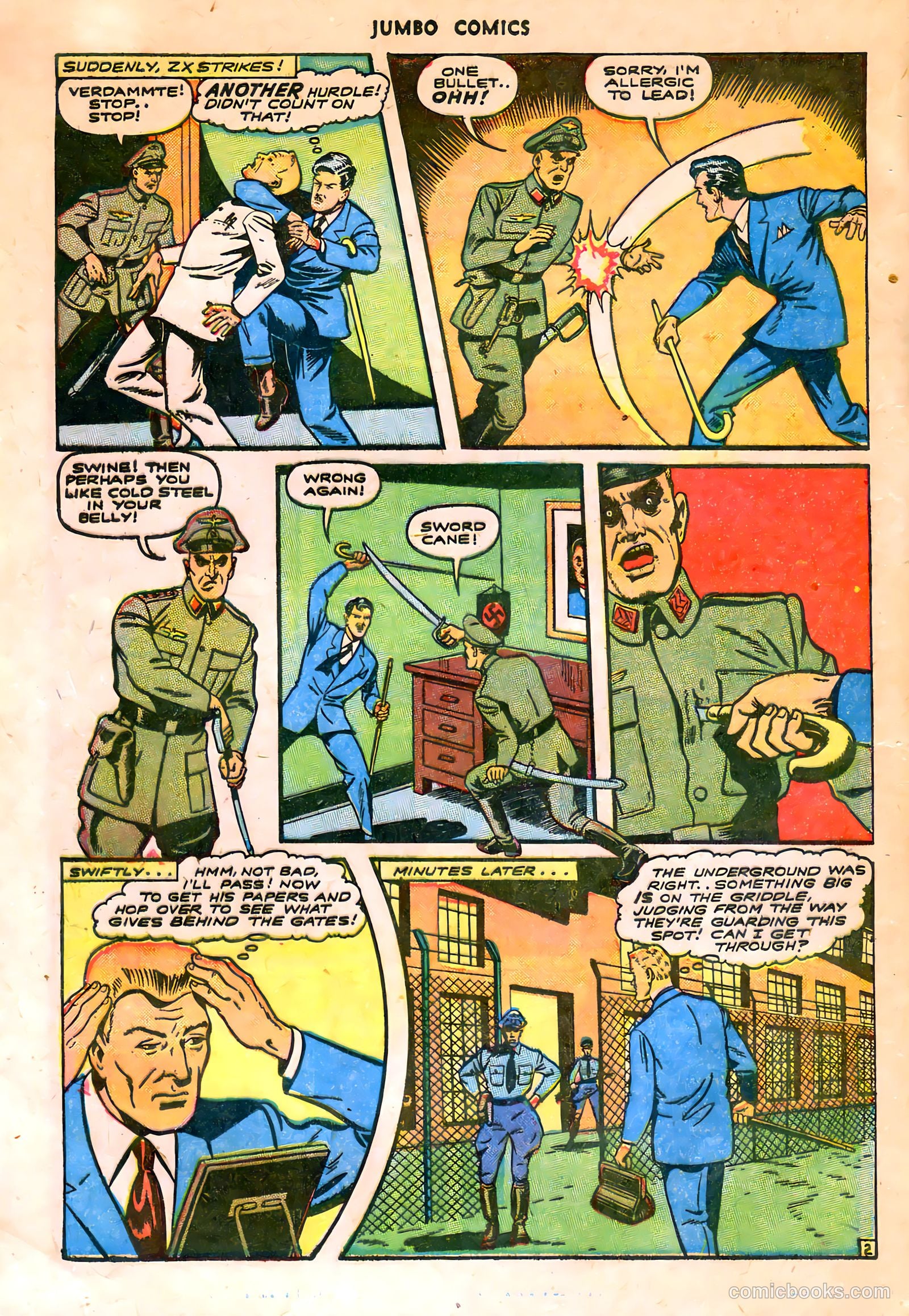 Jumbo Comics #70 — page 16 of 52
