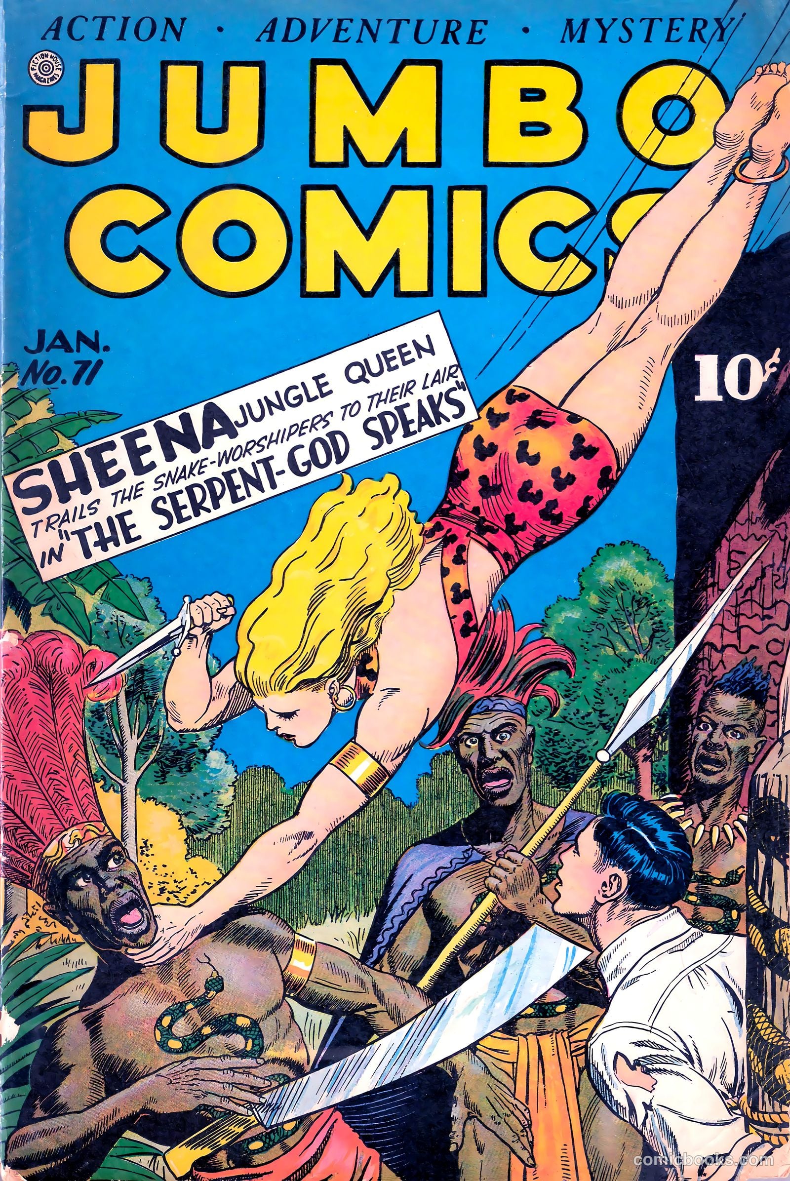 Jumbo Comics #71 — page 1 of 52