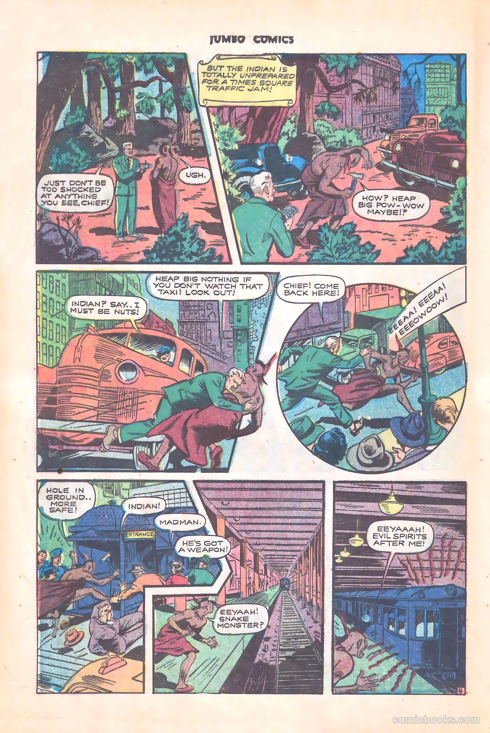 Jumbo Comics #71 — page 40 of 52