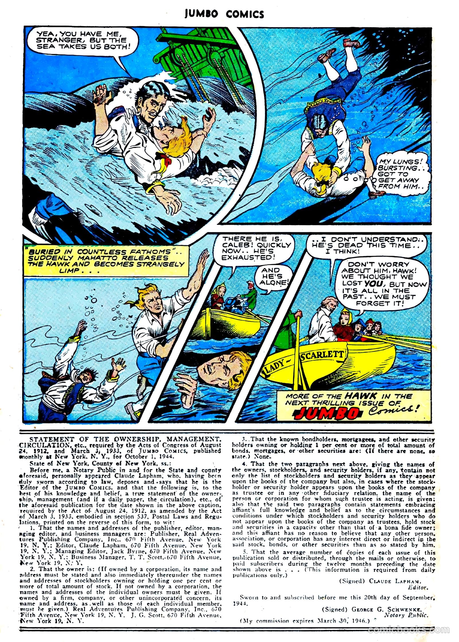 Jumbo Comics #72 — page 36 of 52