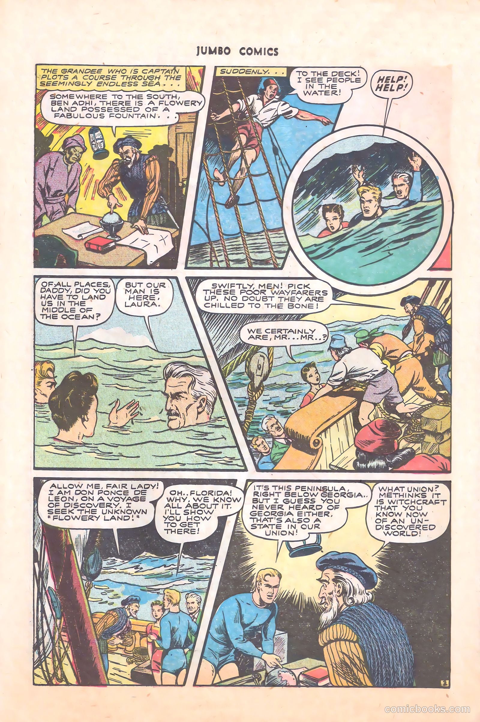 Jumbo Comics #73 — page 38 of 52