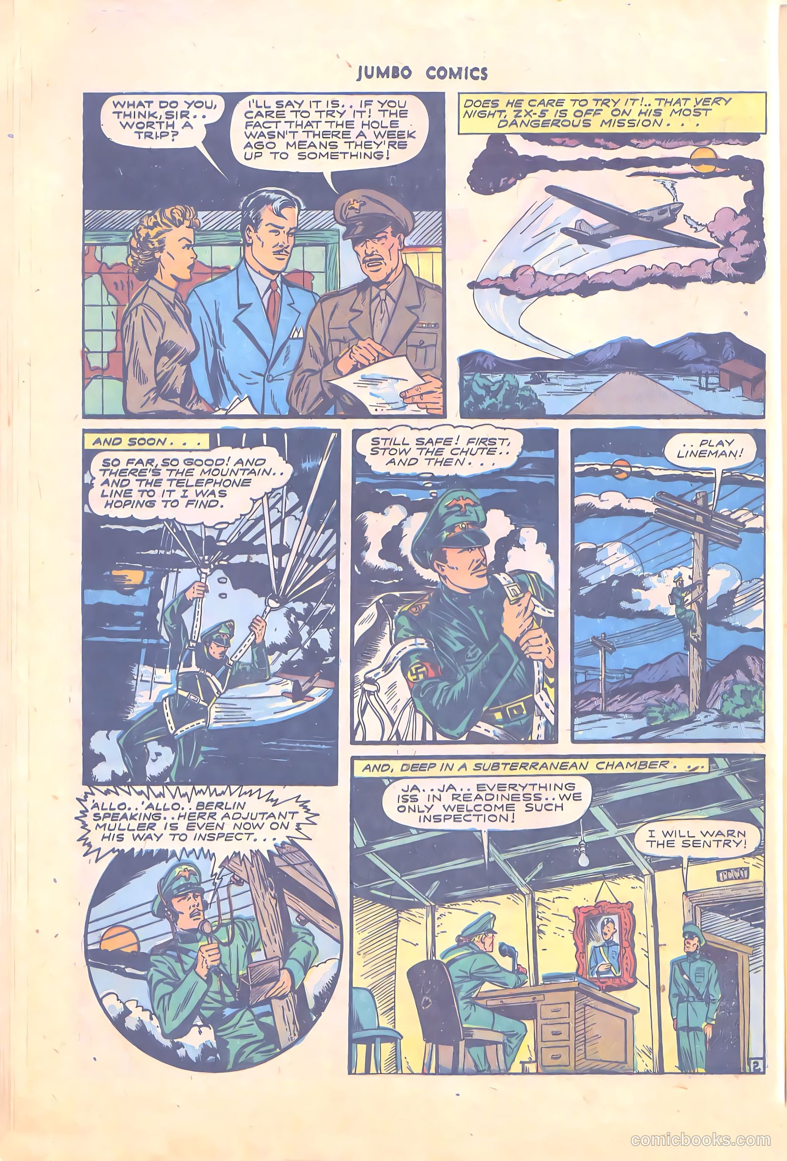 Jumbo Comics #74 — page 16 of 52