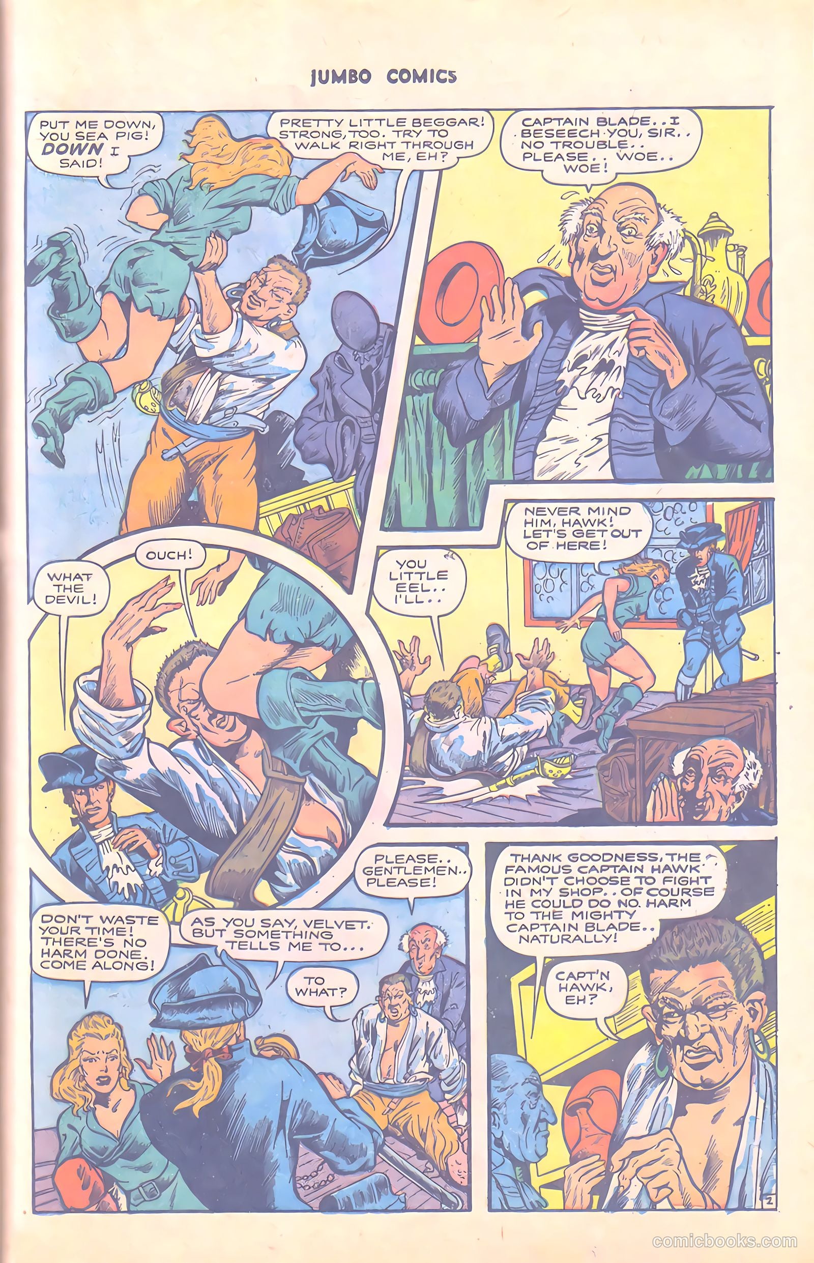 Jumbo Comics #74 — page 35 of 52