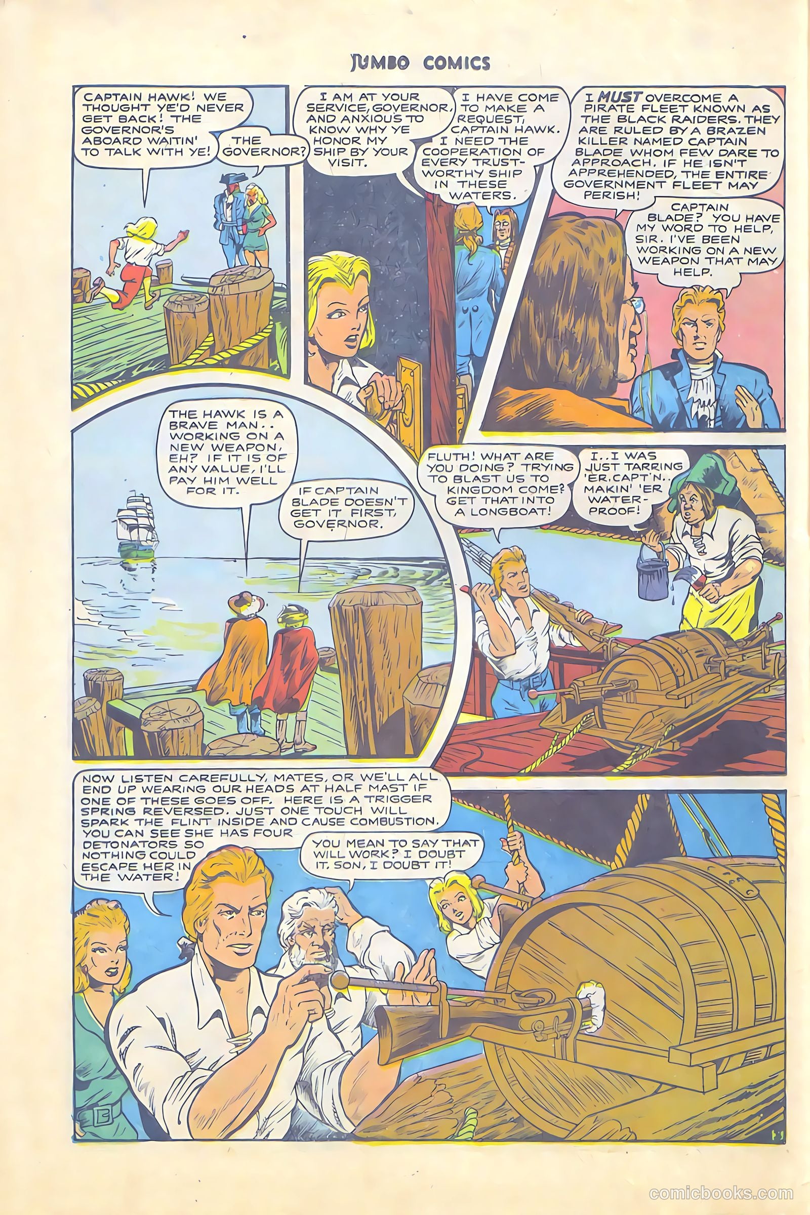 Jumbo Comics #74 — page 36 of 52