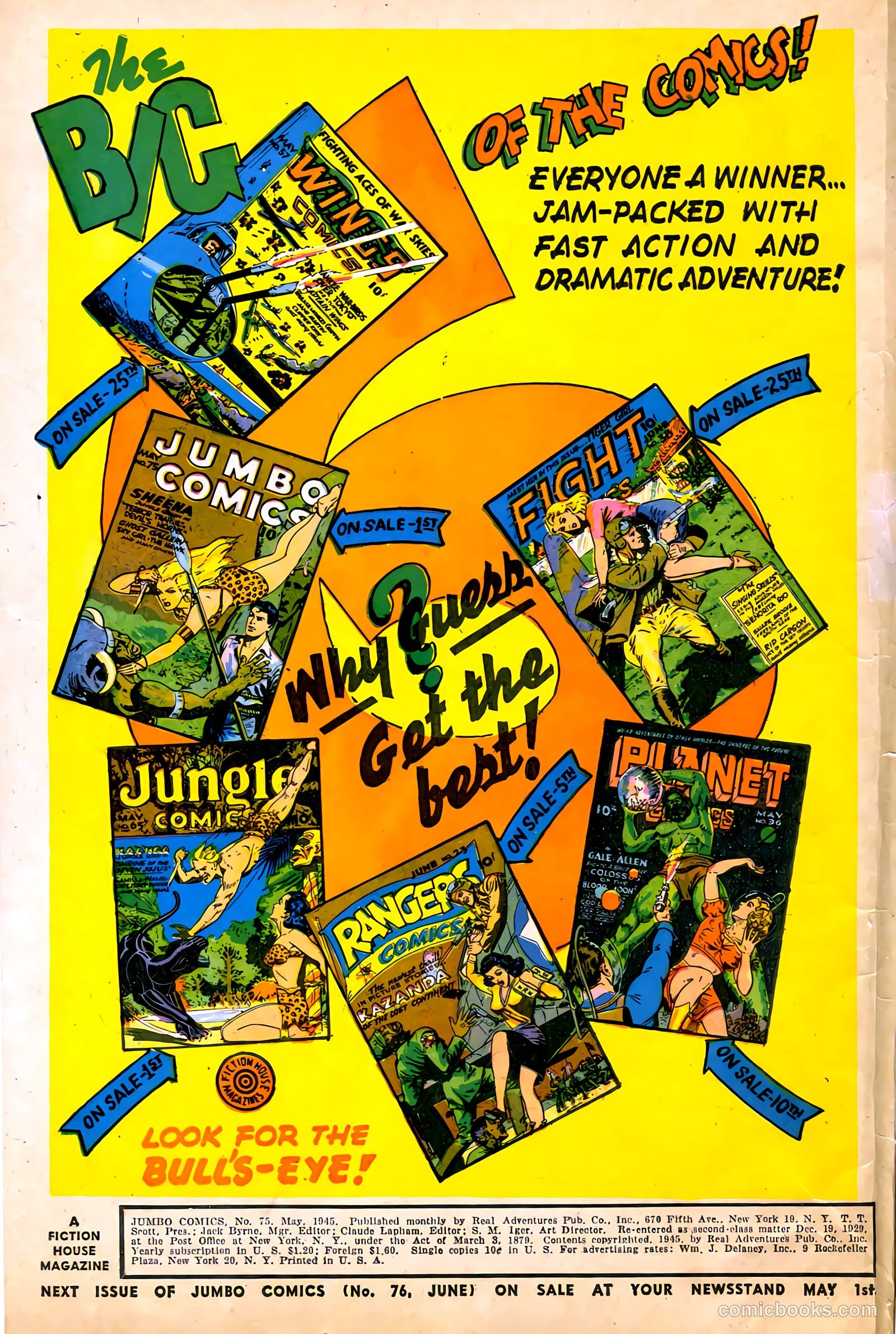 Jumbo Comics #75 — page 2 of 52