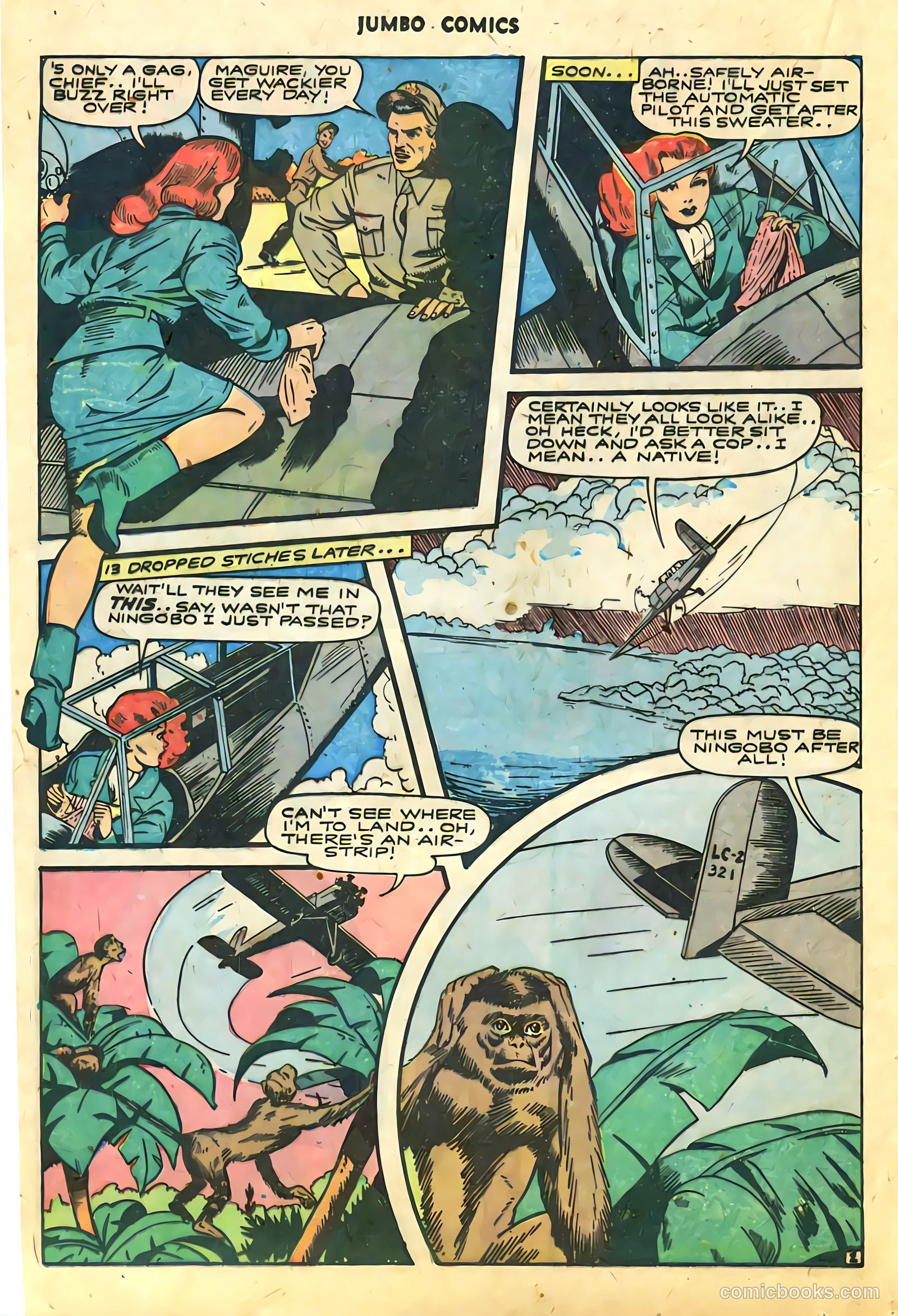 Jumbo Comics #75 — page 22 of 52