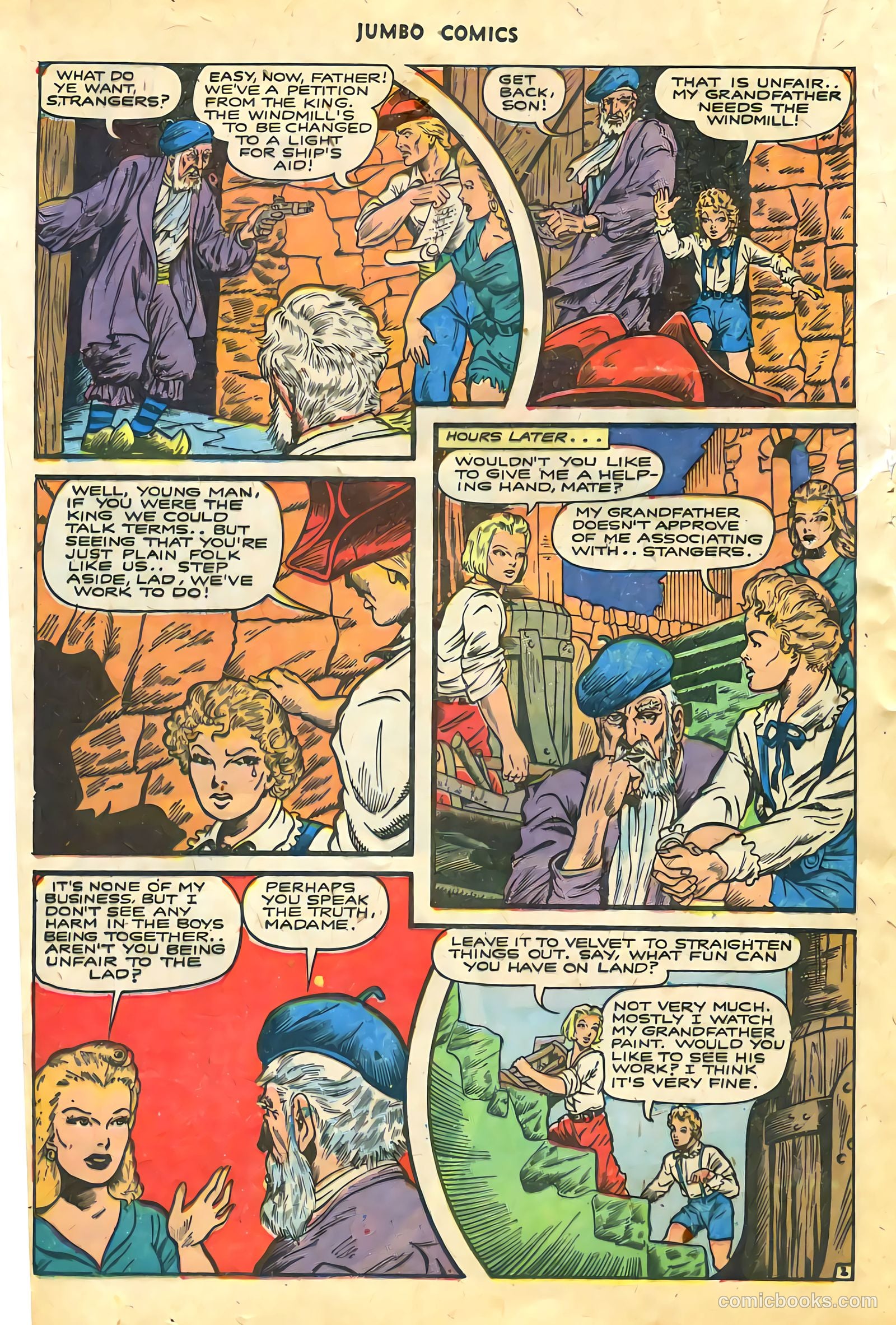 Jumbo Comics #75 — page 28 of 52