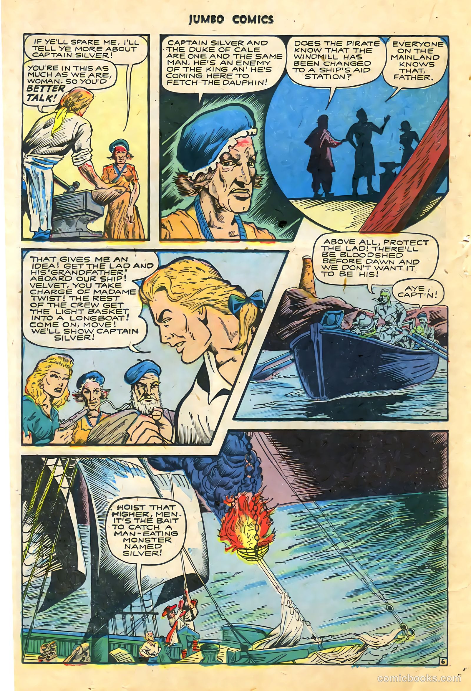 Jumbo Comics #75 — page 32 of 52