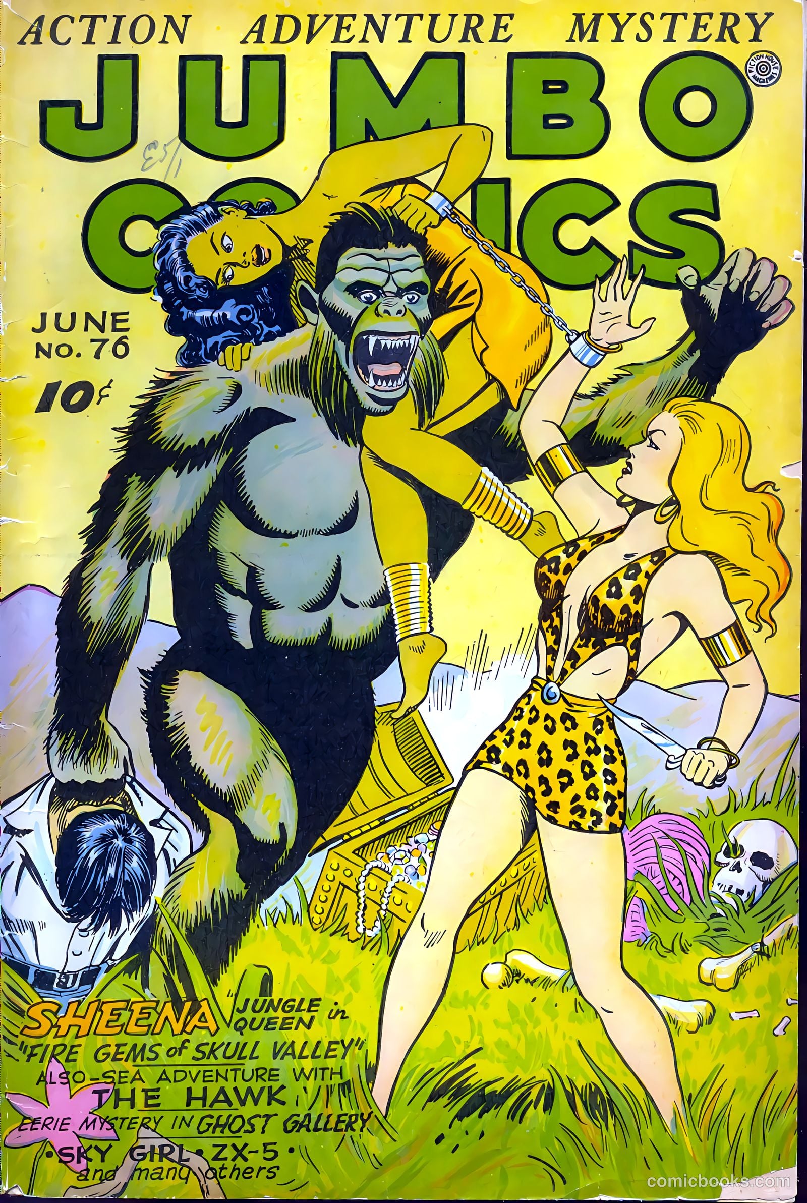 Jumbo Comics #76 — page 1 of 52