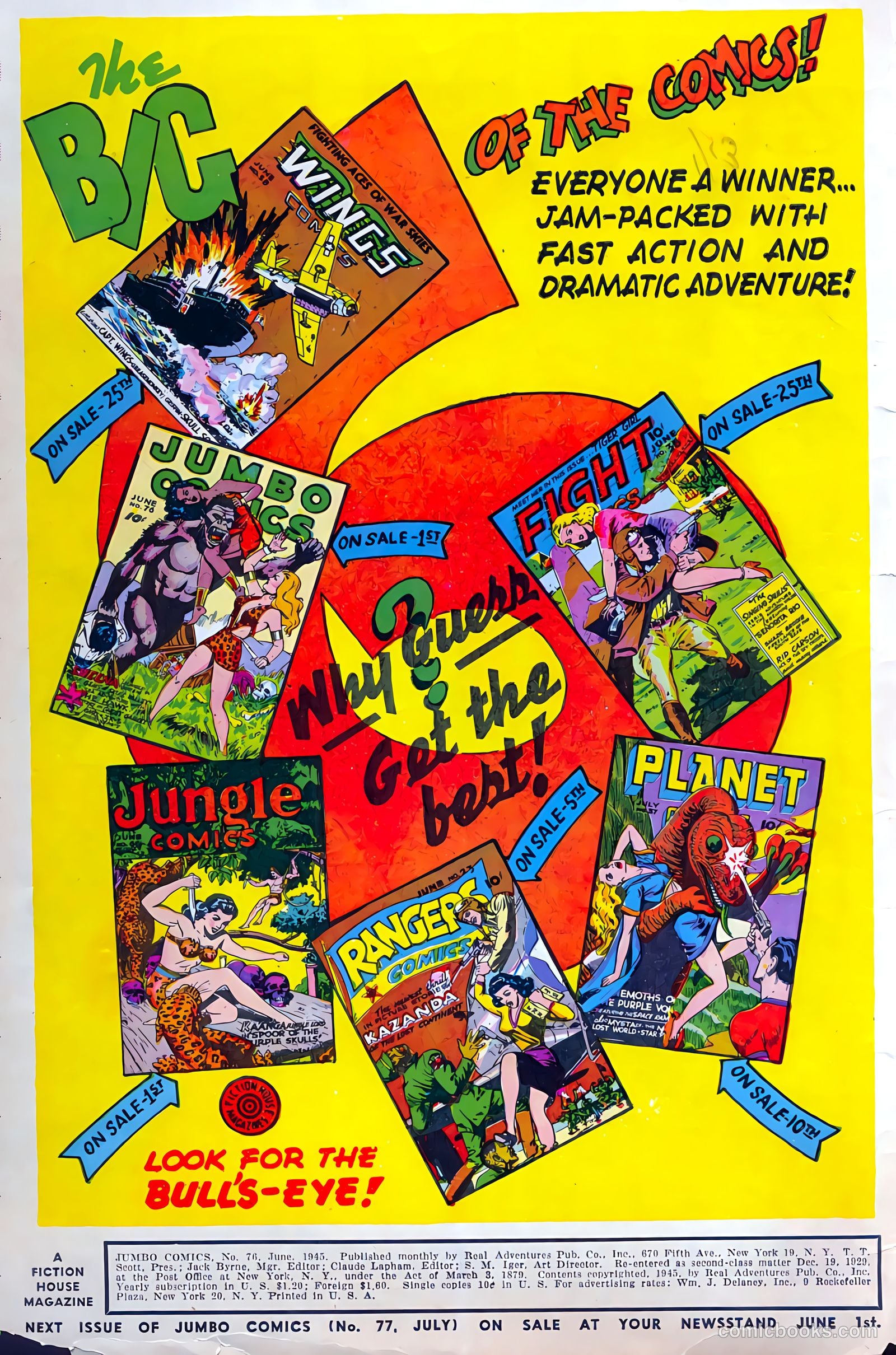Jumbo Comics #76 — page 2 of 52