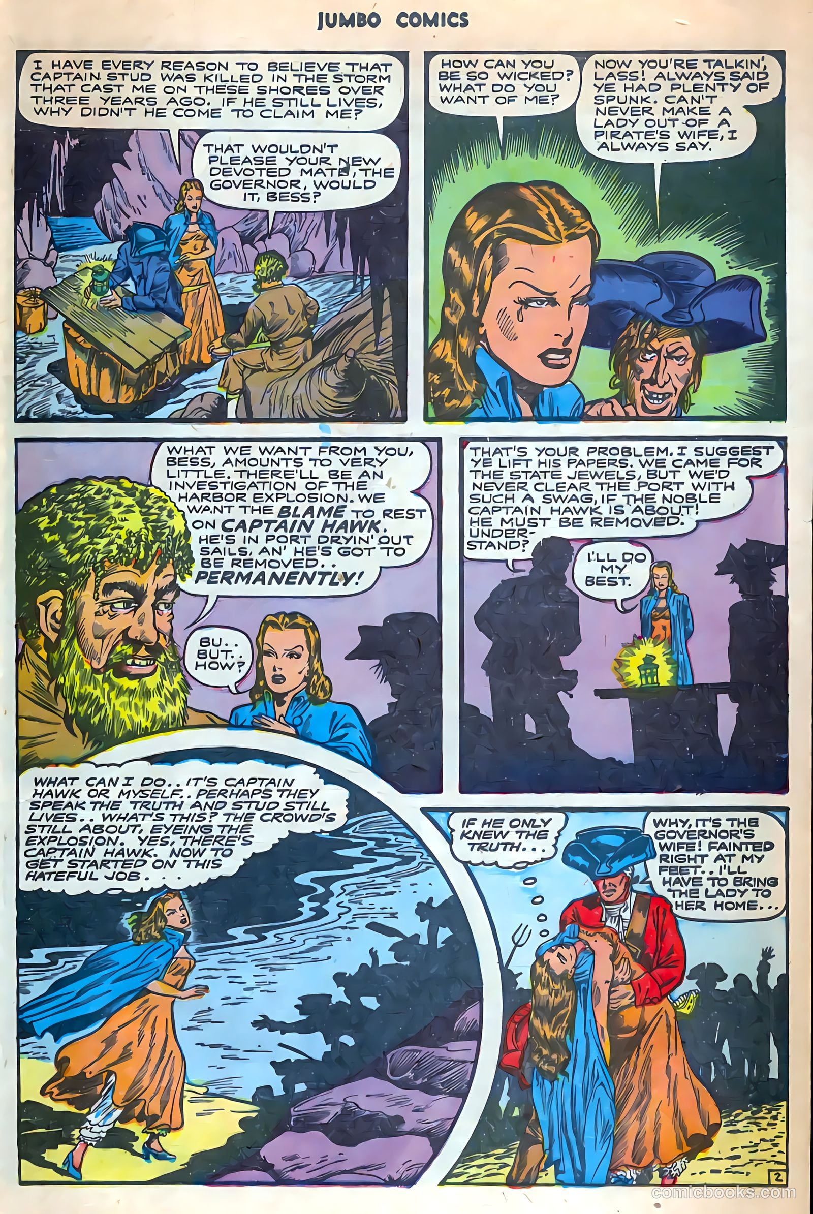 Jumbo Comics #76 — page 35 of 52
