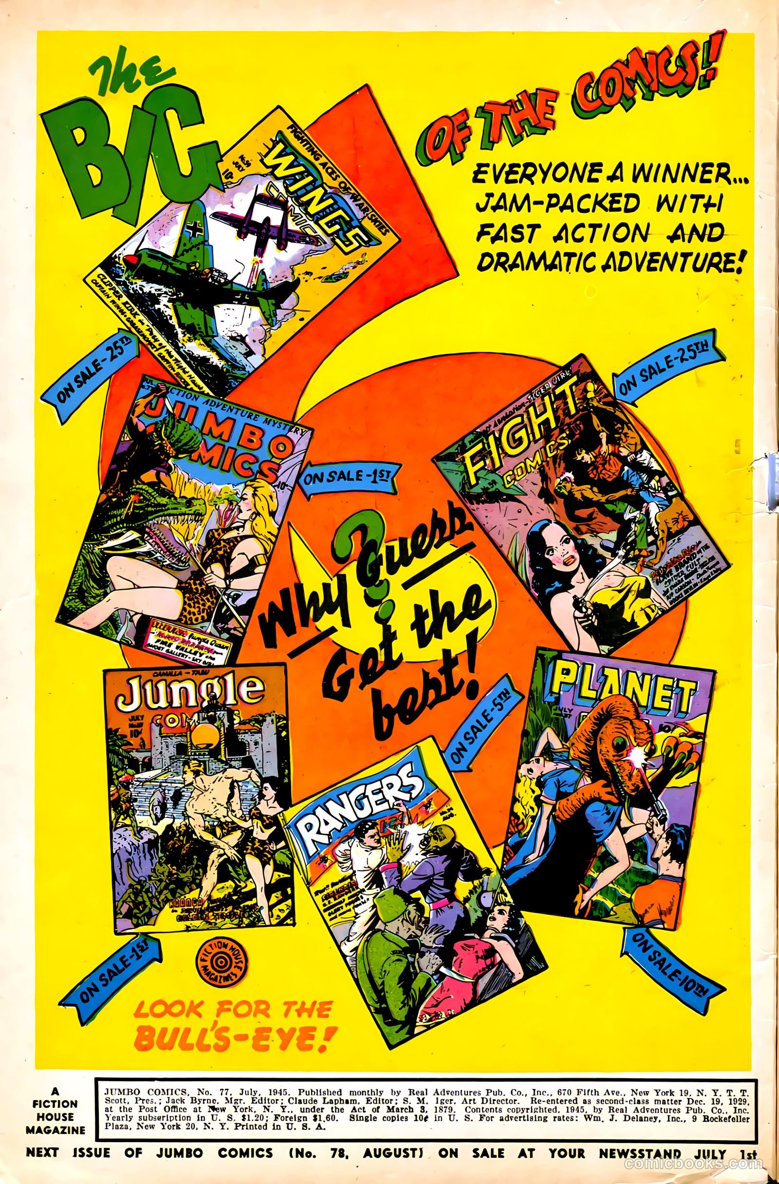 Jumbo Comics #77 — page 2 of 52