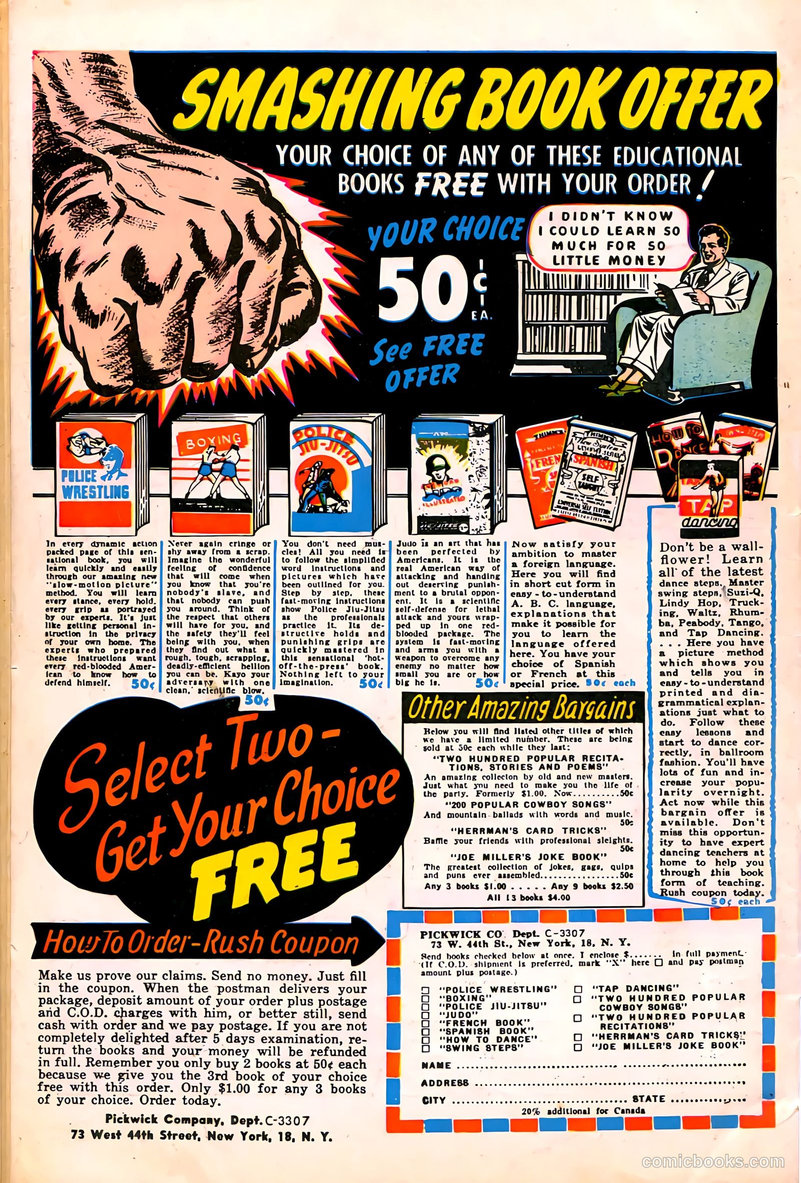 Jumbo Comics #77 — page 52 of 52