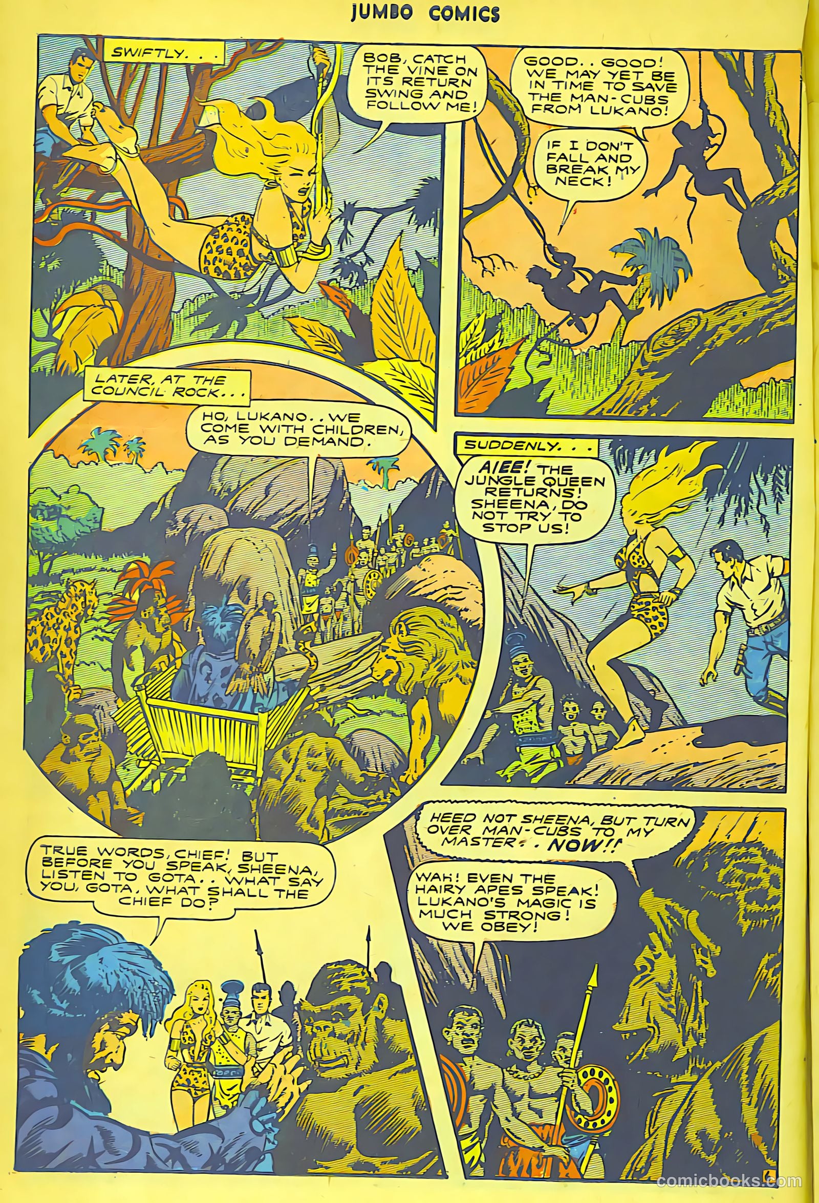 Jumbo Comics #78 — page 8 of 36