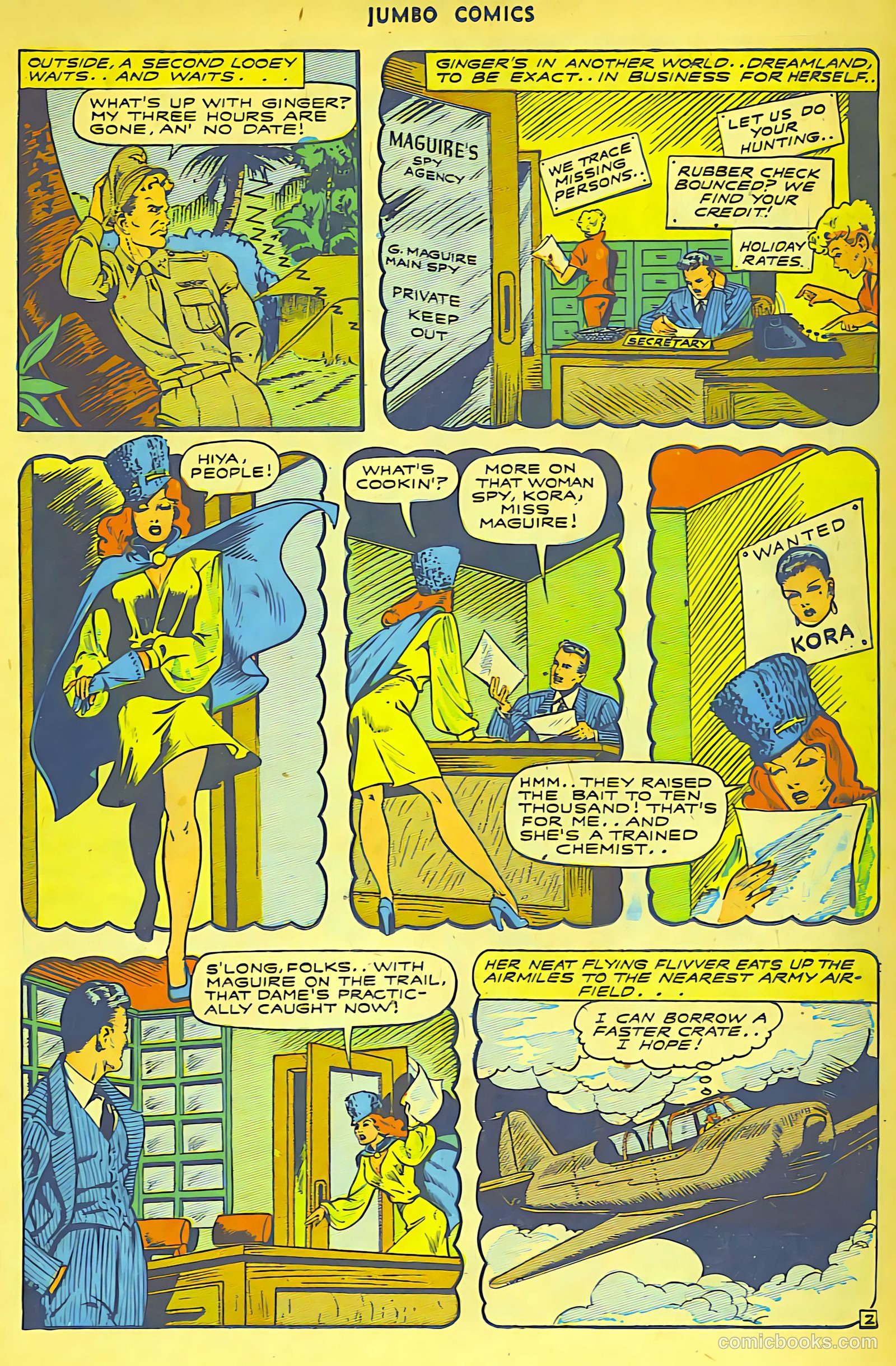 Jumbo Comics #78 — page 21 of 36
