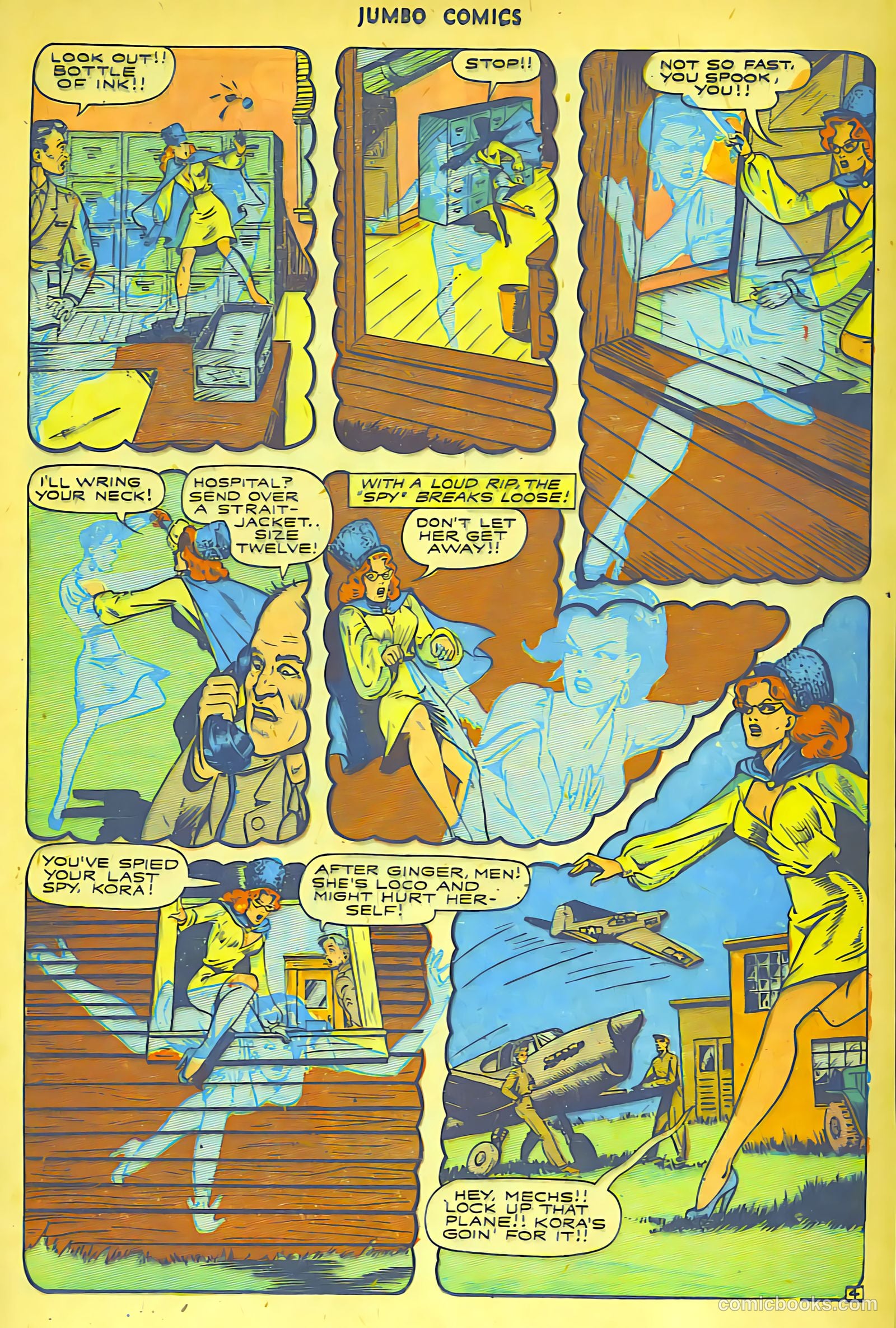 Jumbo Comics #78 — page 23 of 36