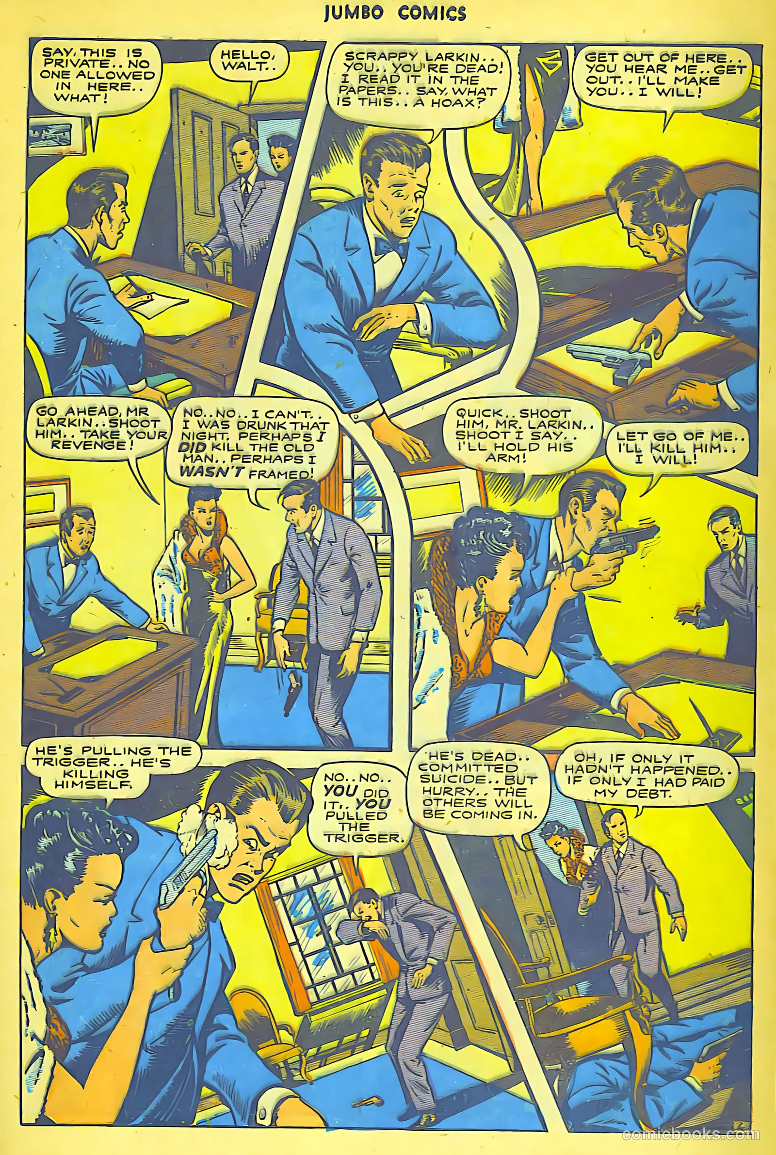 Jumbo Comics #78 — page 31 of 36