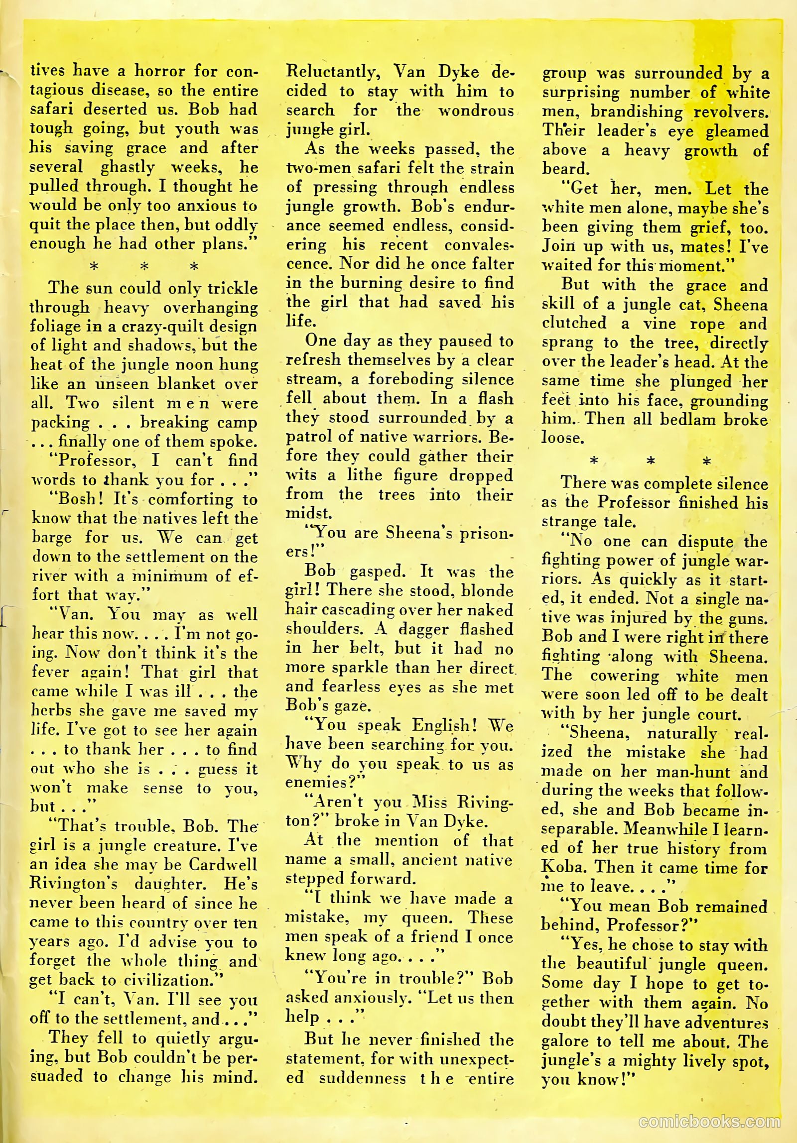 Jumbo Comics #78 — page 35 of 36