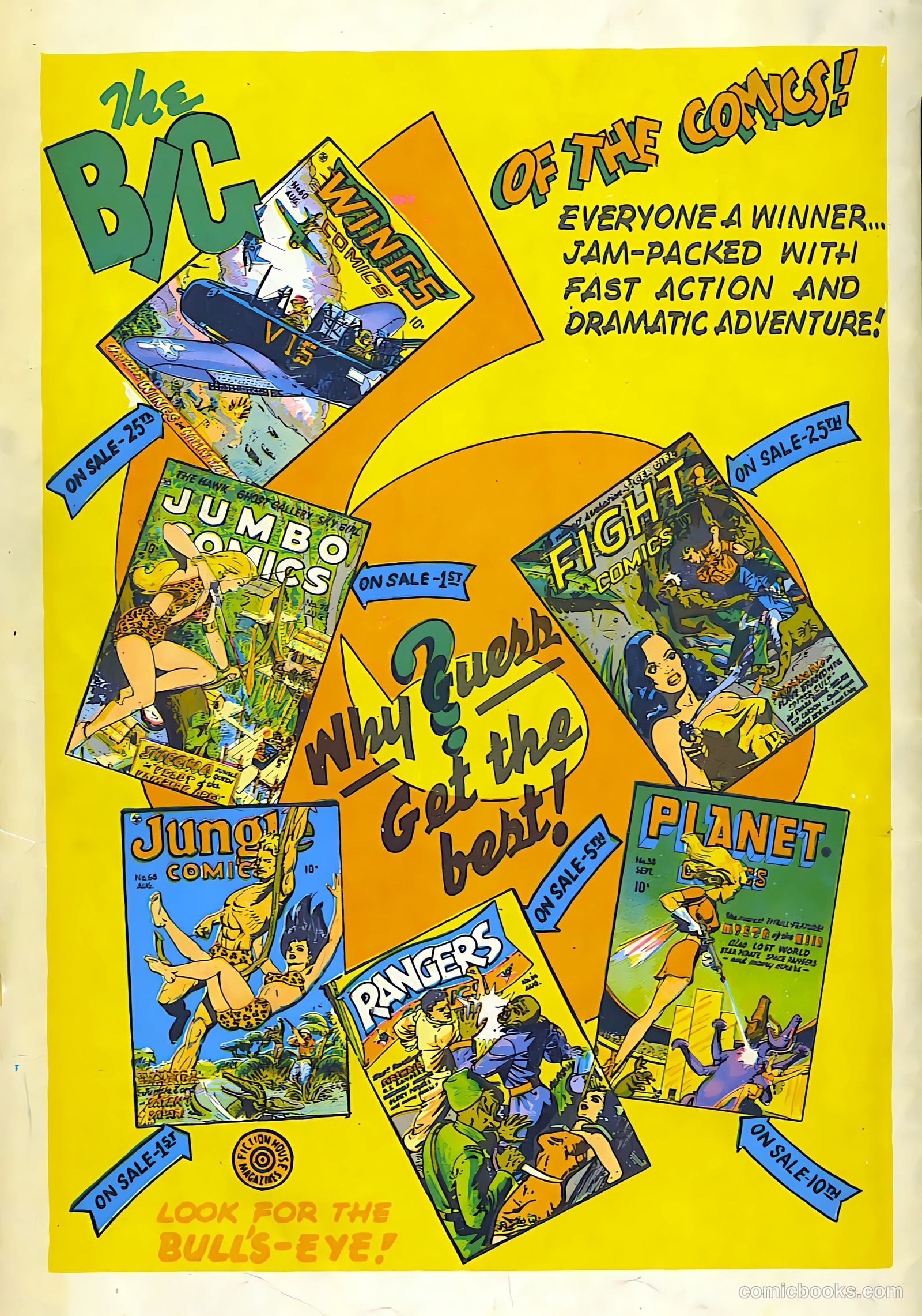 Jumbo Comics #78 — page 36 of 36