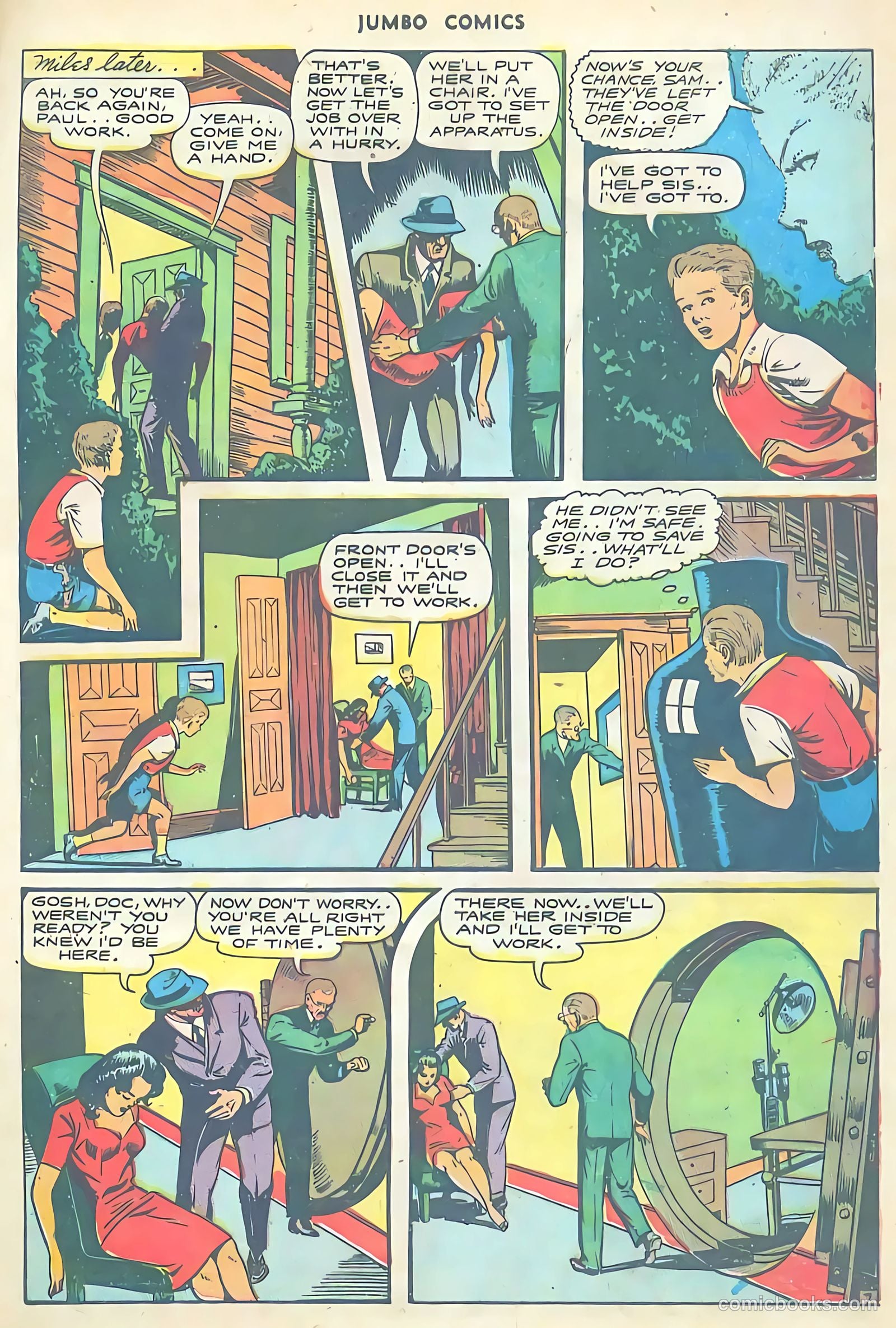 Jumbo Comics #79 — page 32 of 36