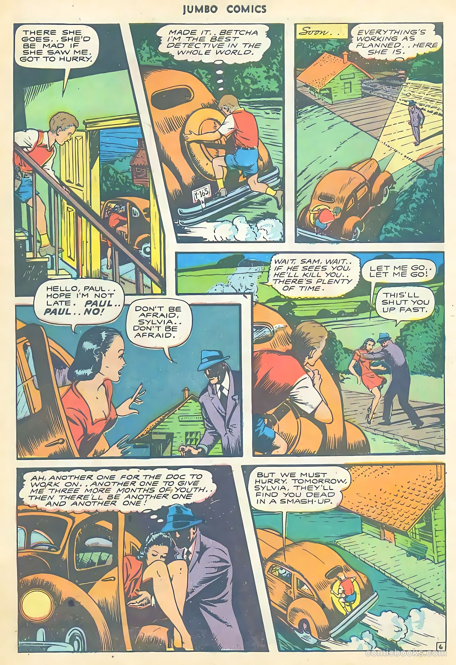 Jumbo Comics #79 — page 36 of 36