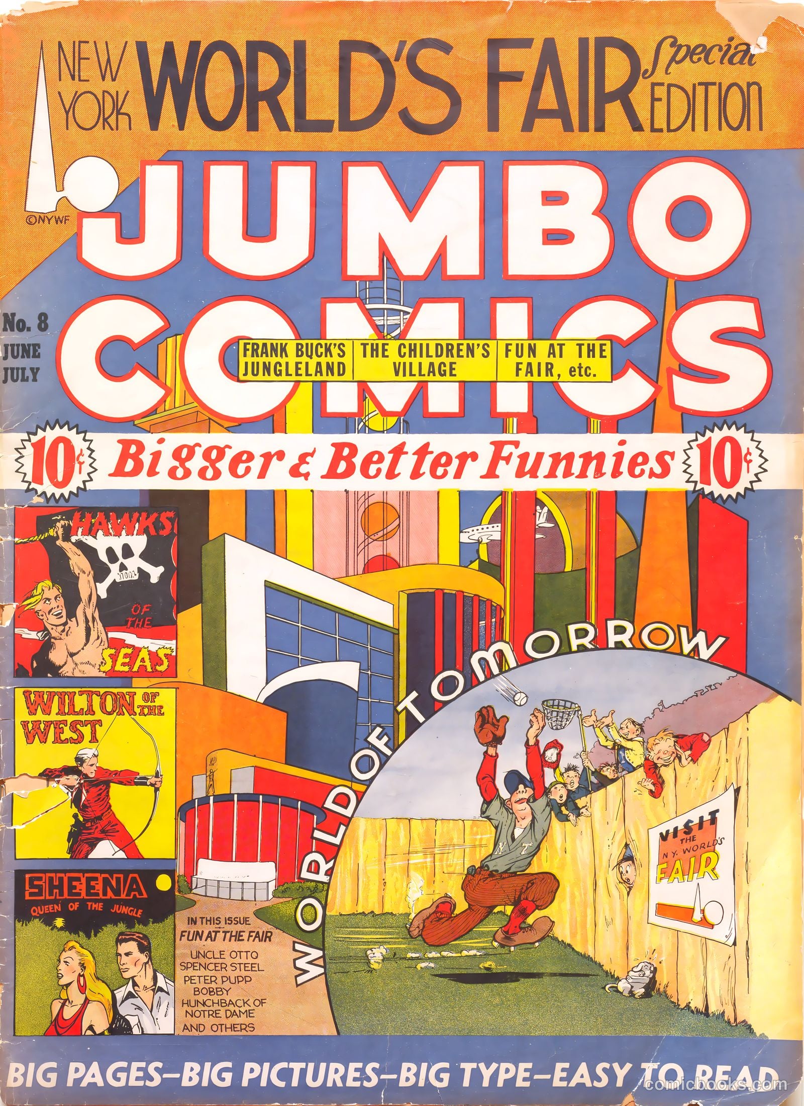 Jumbo Comics #8 — page 1 of 52