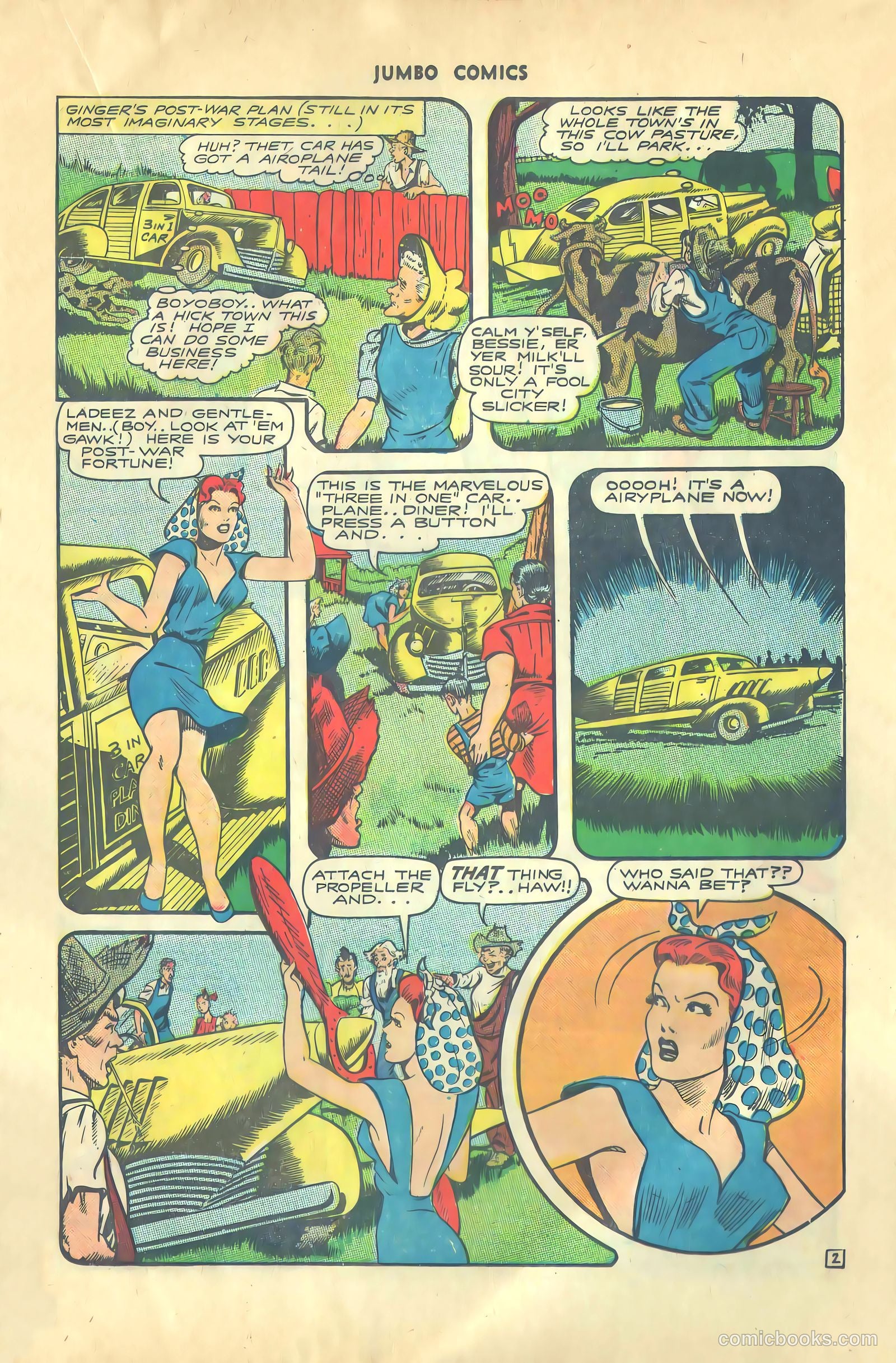 Jumbo Comics #80 — page 23 of 36