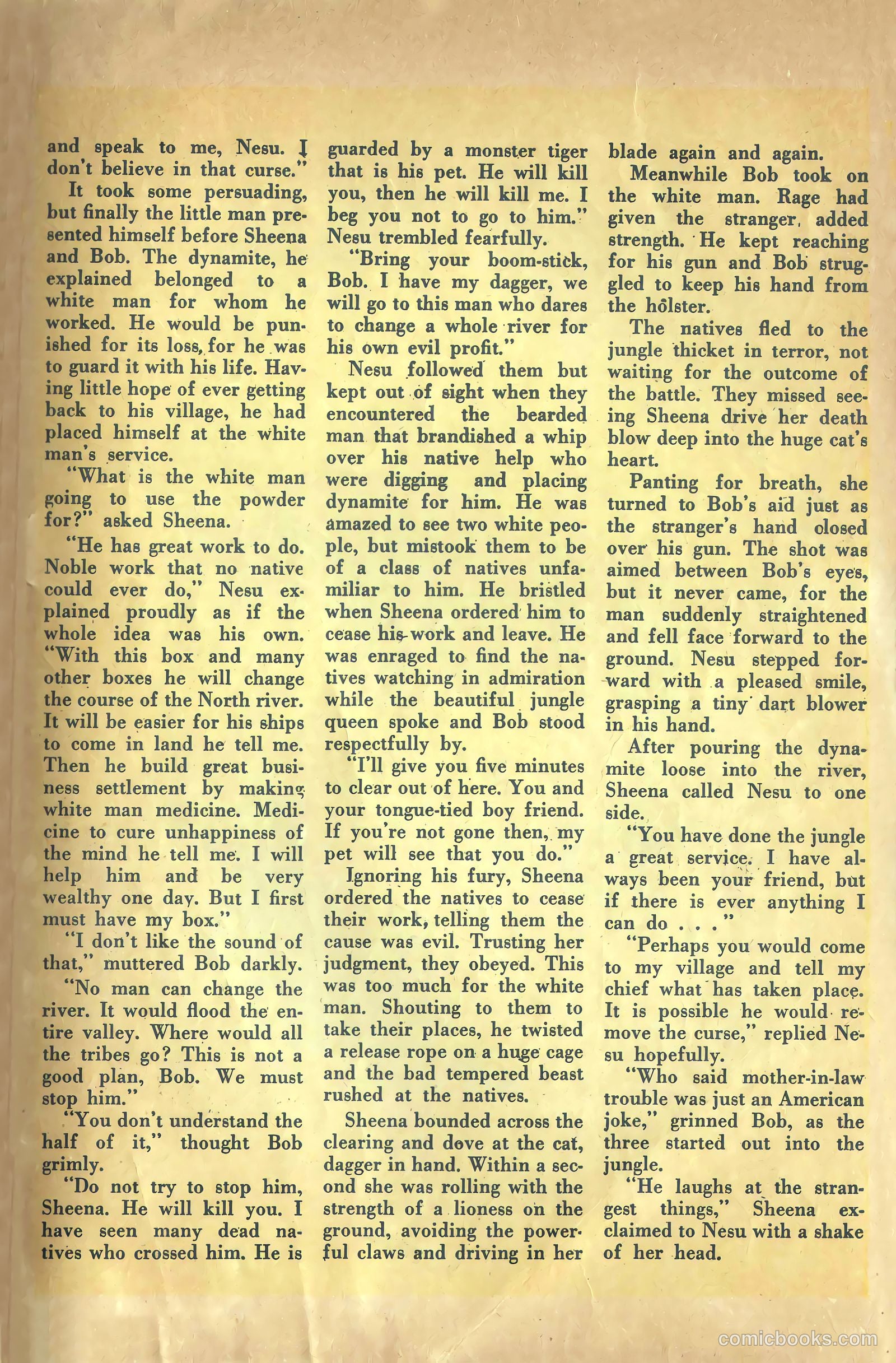 Jumbo Comics #80 — page 35 of 36