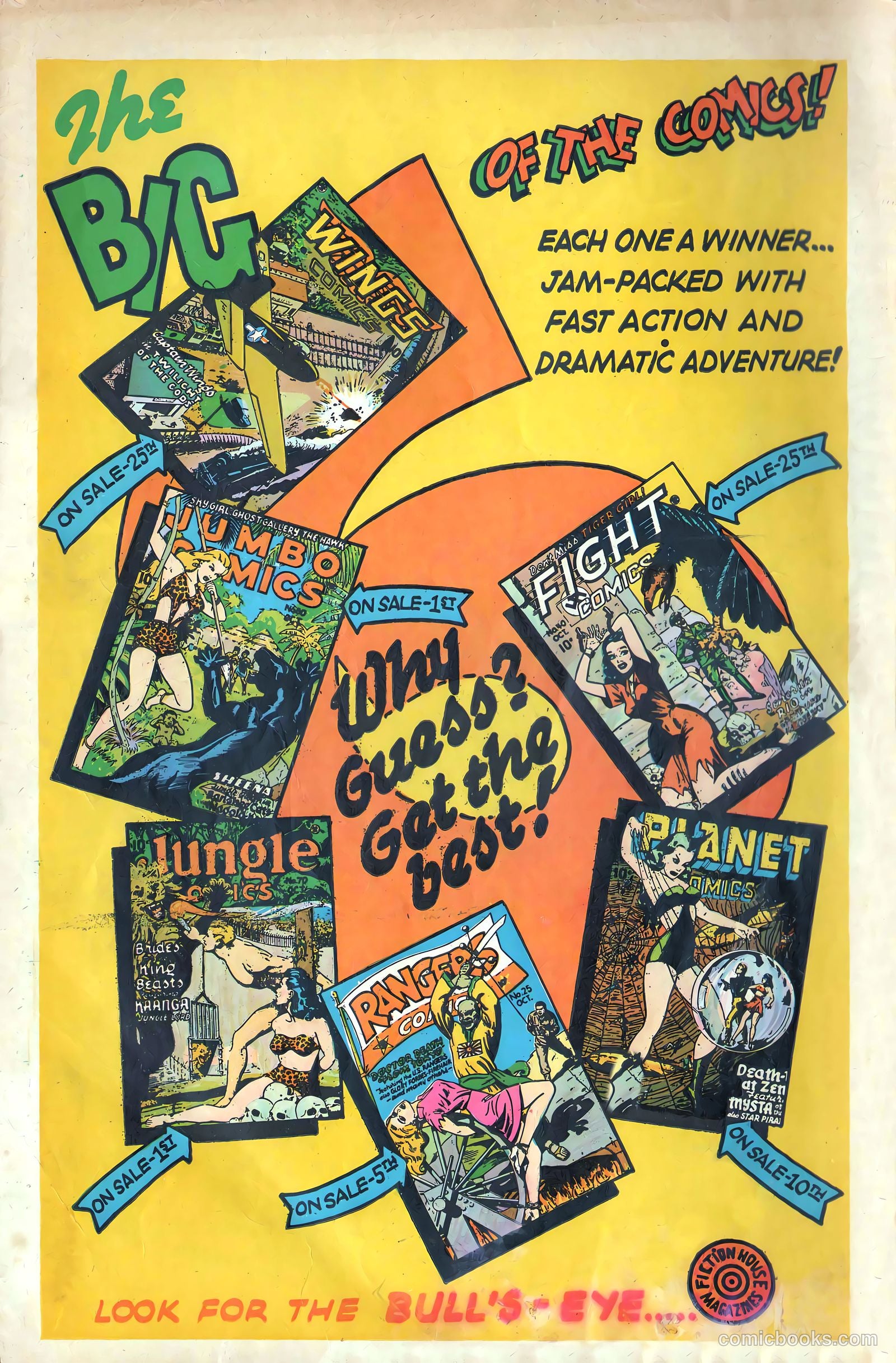 Jumbo Comics #80 — page 36 of 36