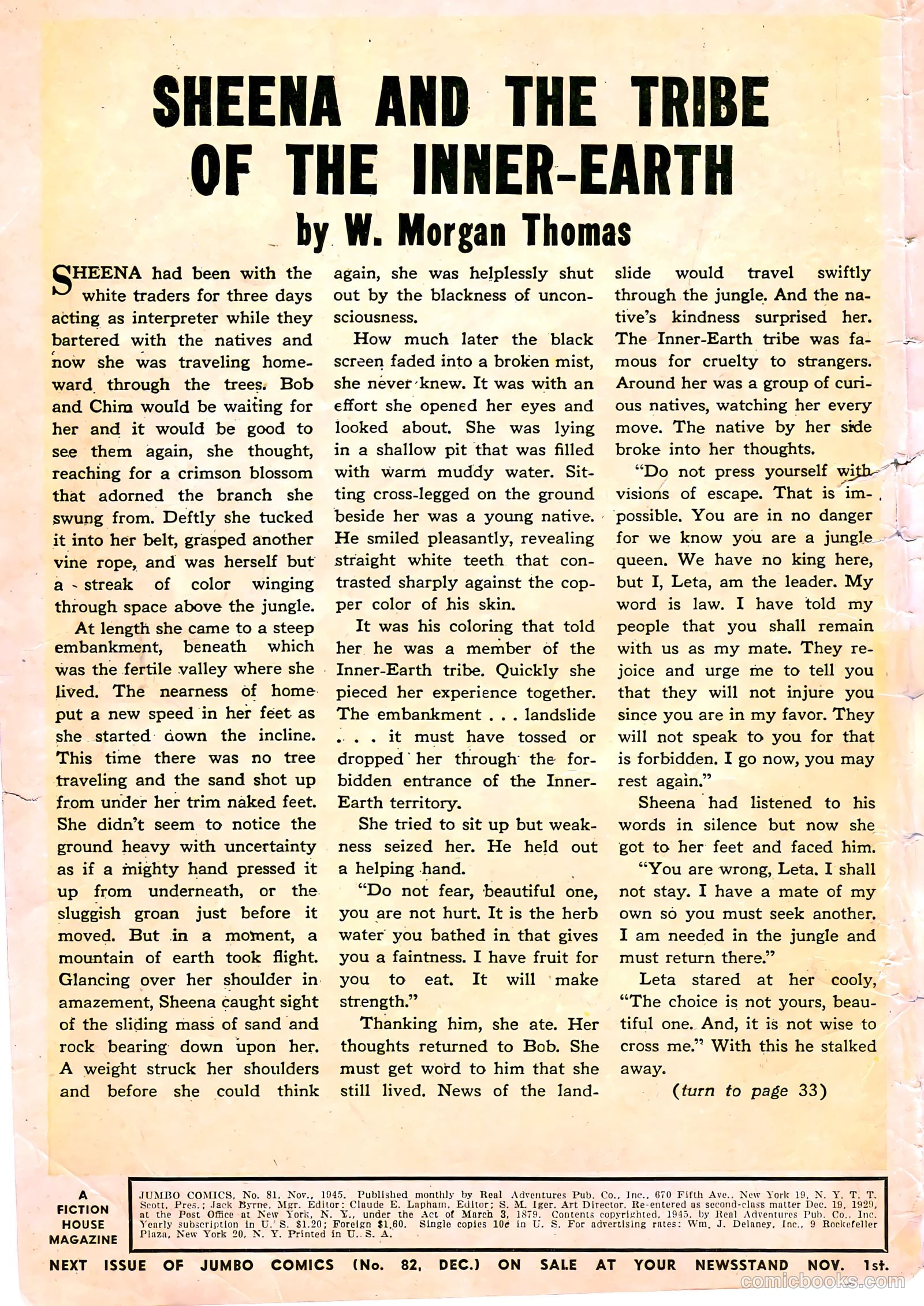 Jumbo Comics #81 — page 3 of 37