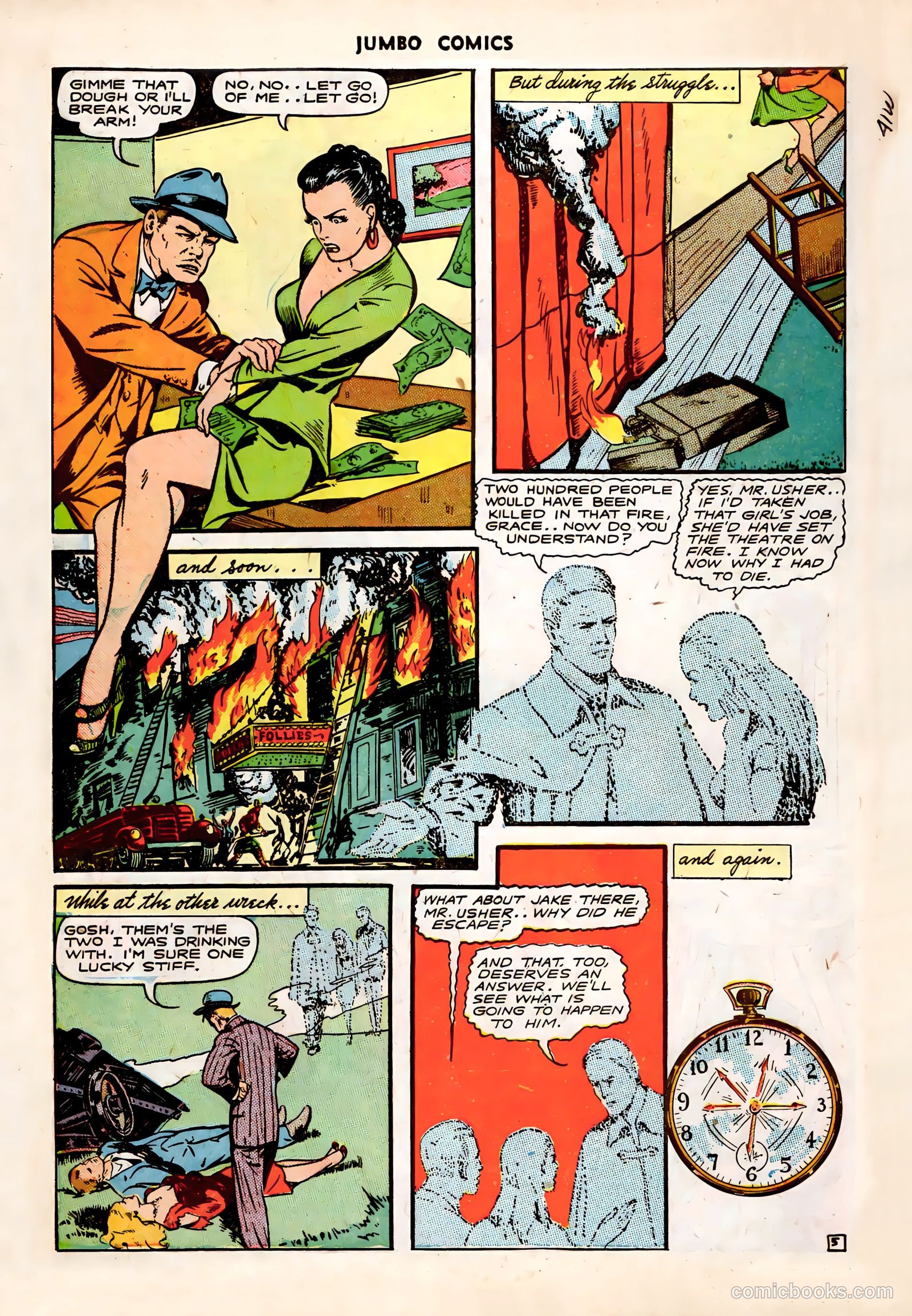 Jumbo Comics #82 — page 32 of 37
