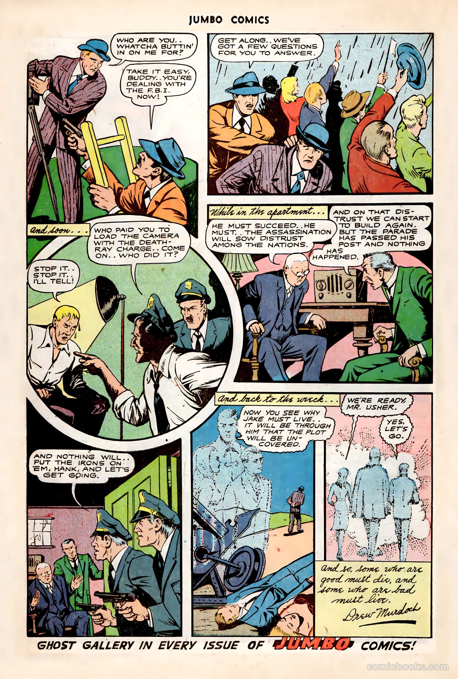 Jumbo Comics #82 — page 34 of 37