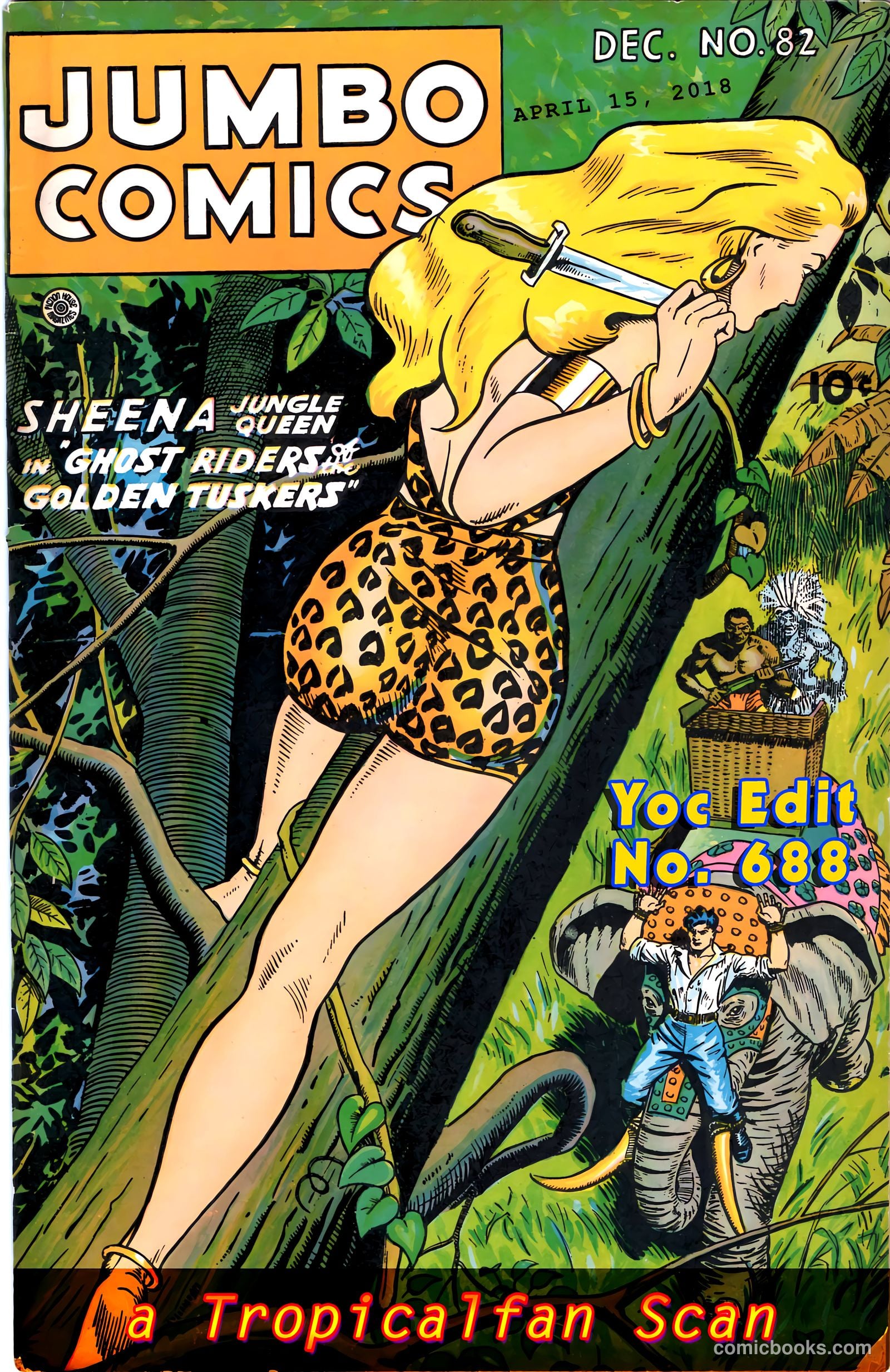 Jumbo Comics #82 — page 37 of 37