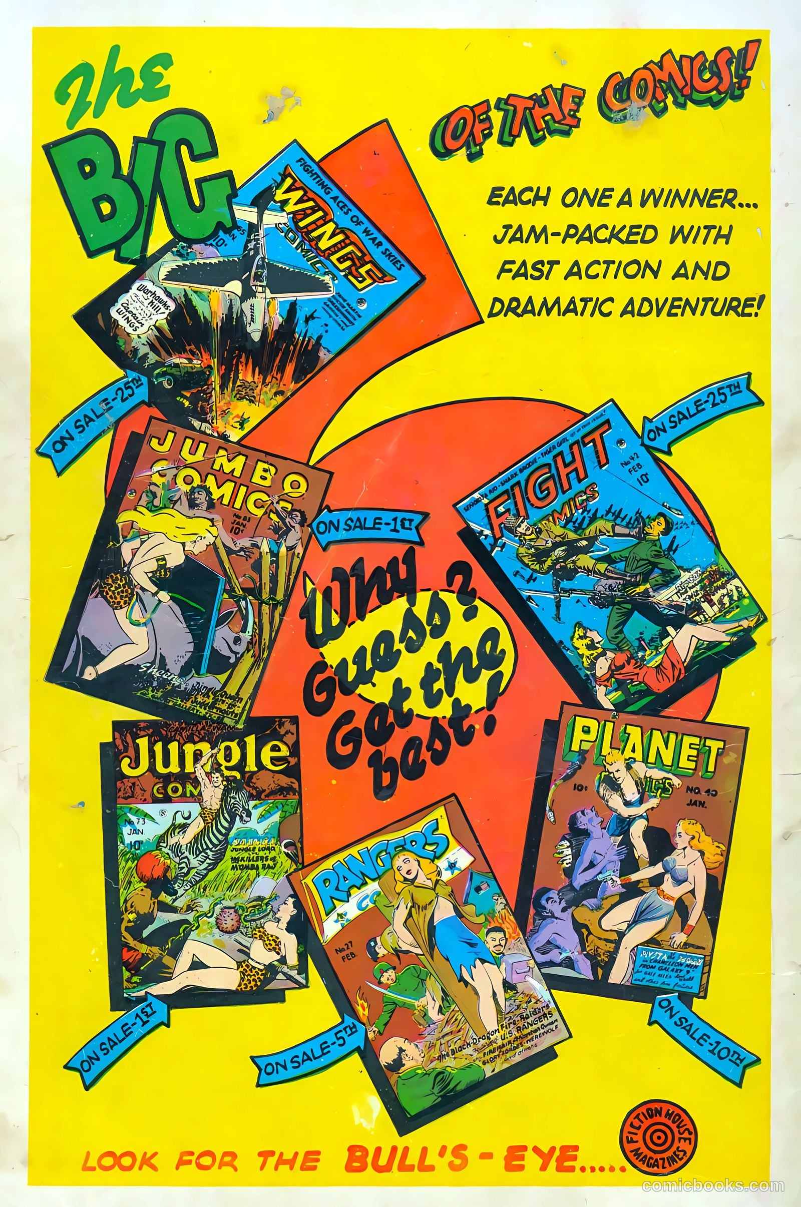 Jumbo Comics #83 — page 36 of 36