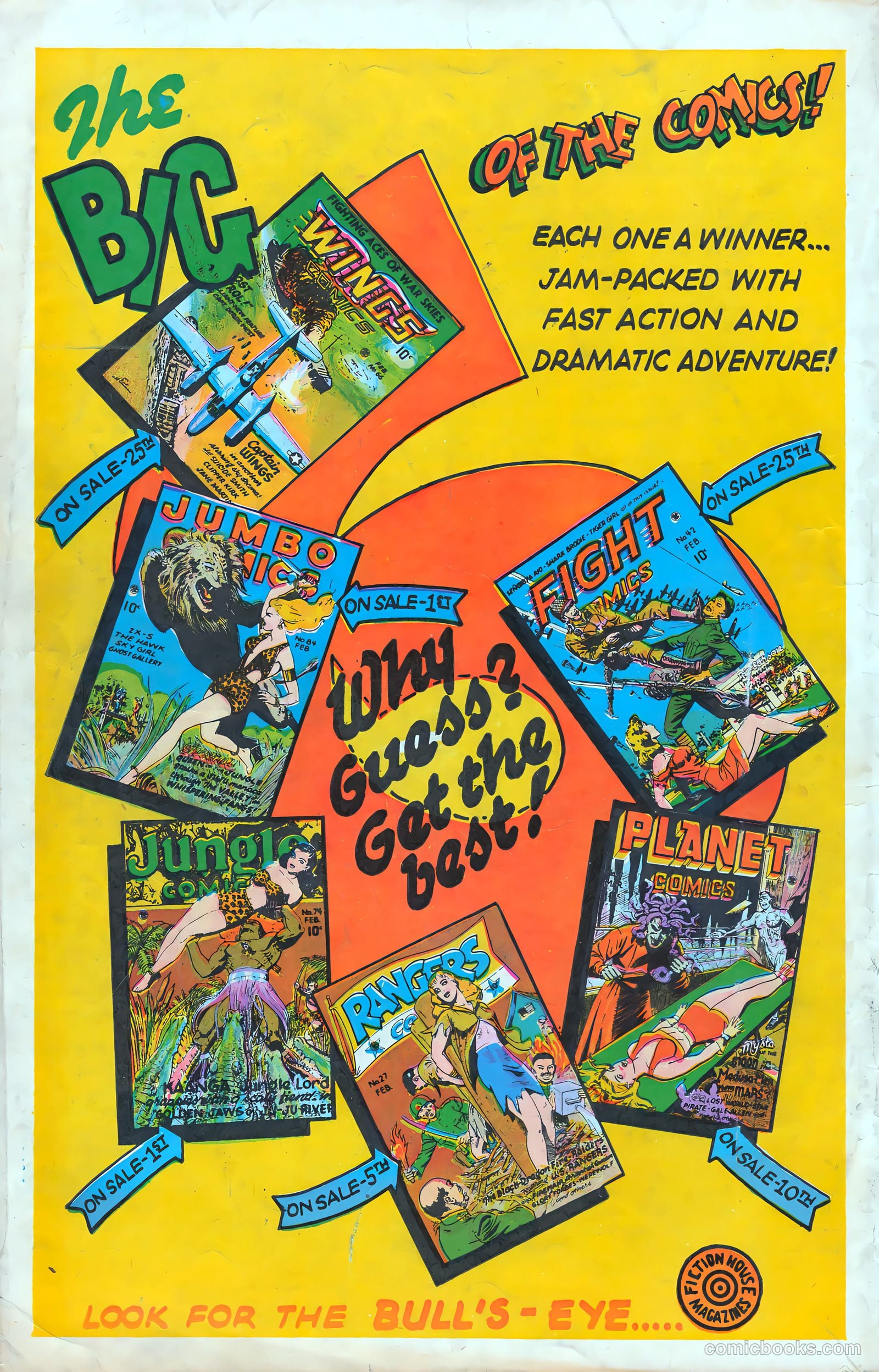 Jumbo Comics #84 — page 52 of 52