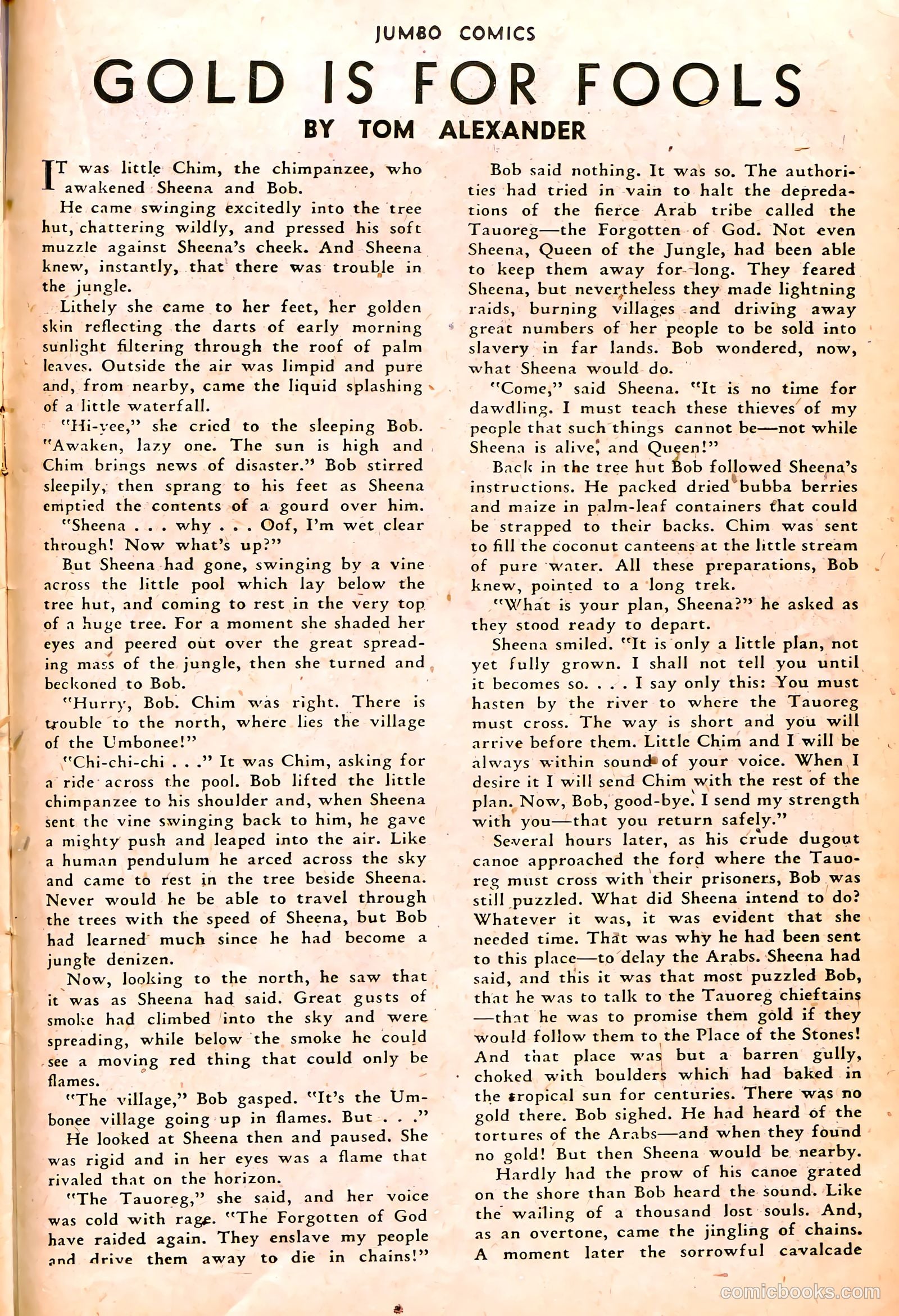 Jumbo Comics #85 — page 35 of 54