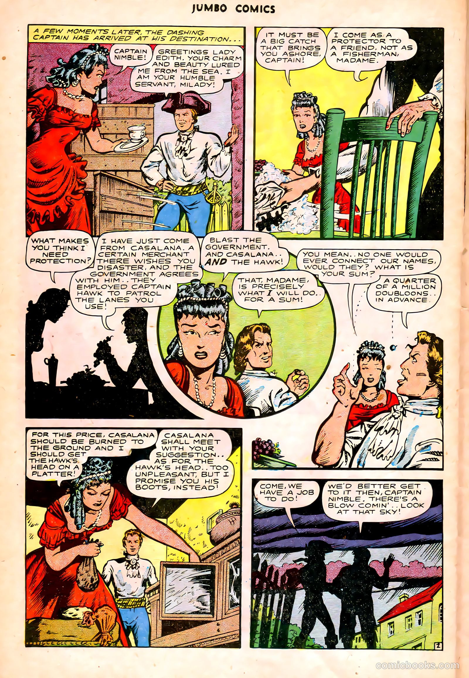 Jumbo Comics #85 — page 38 of 54