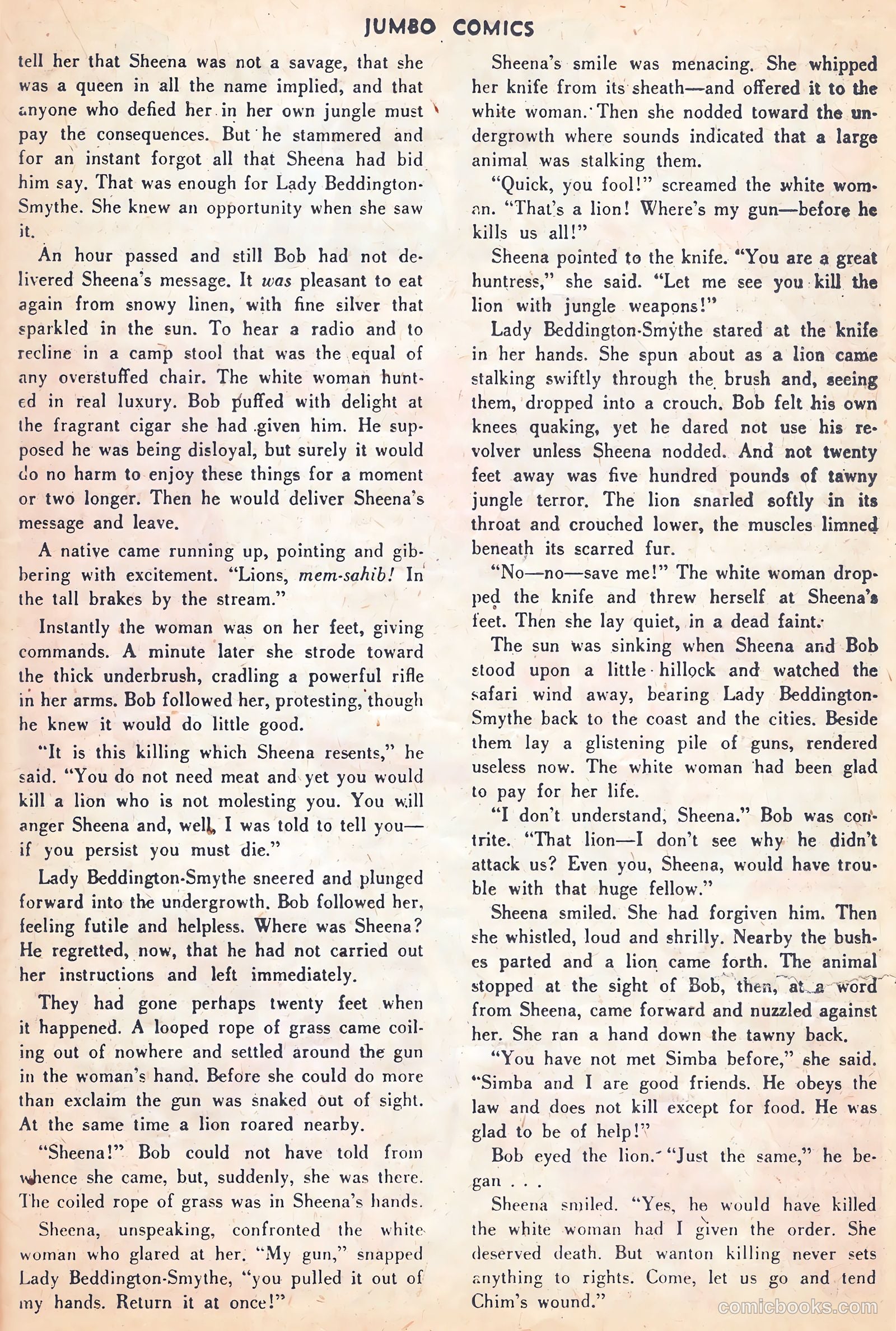 Jumbo Comics #86 — page 33 of 52