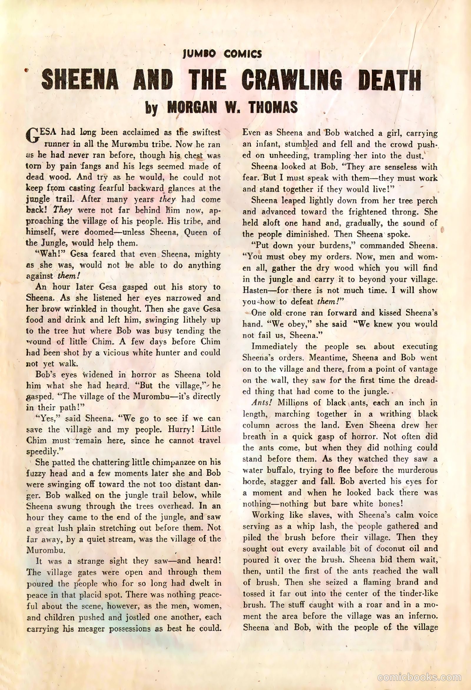 Jumbo Comics #87 — page 33 of 53