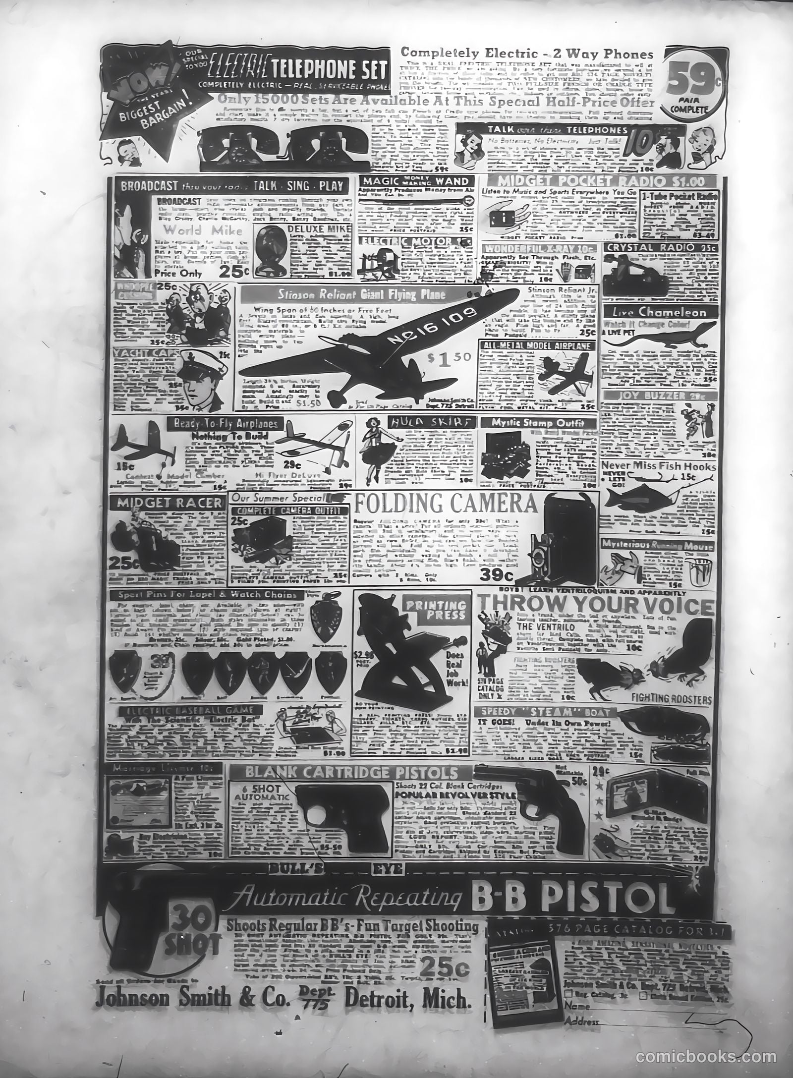 Jumbo Comics #9 — page 68 of 68