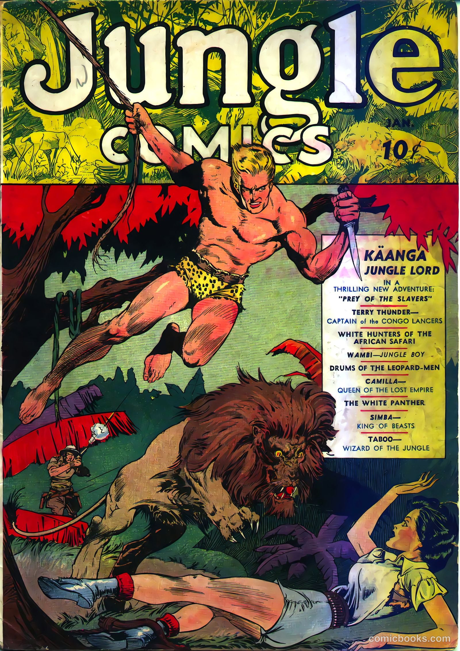 Jungle Comics #1 — page 1 of 68
