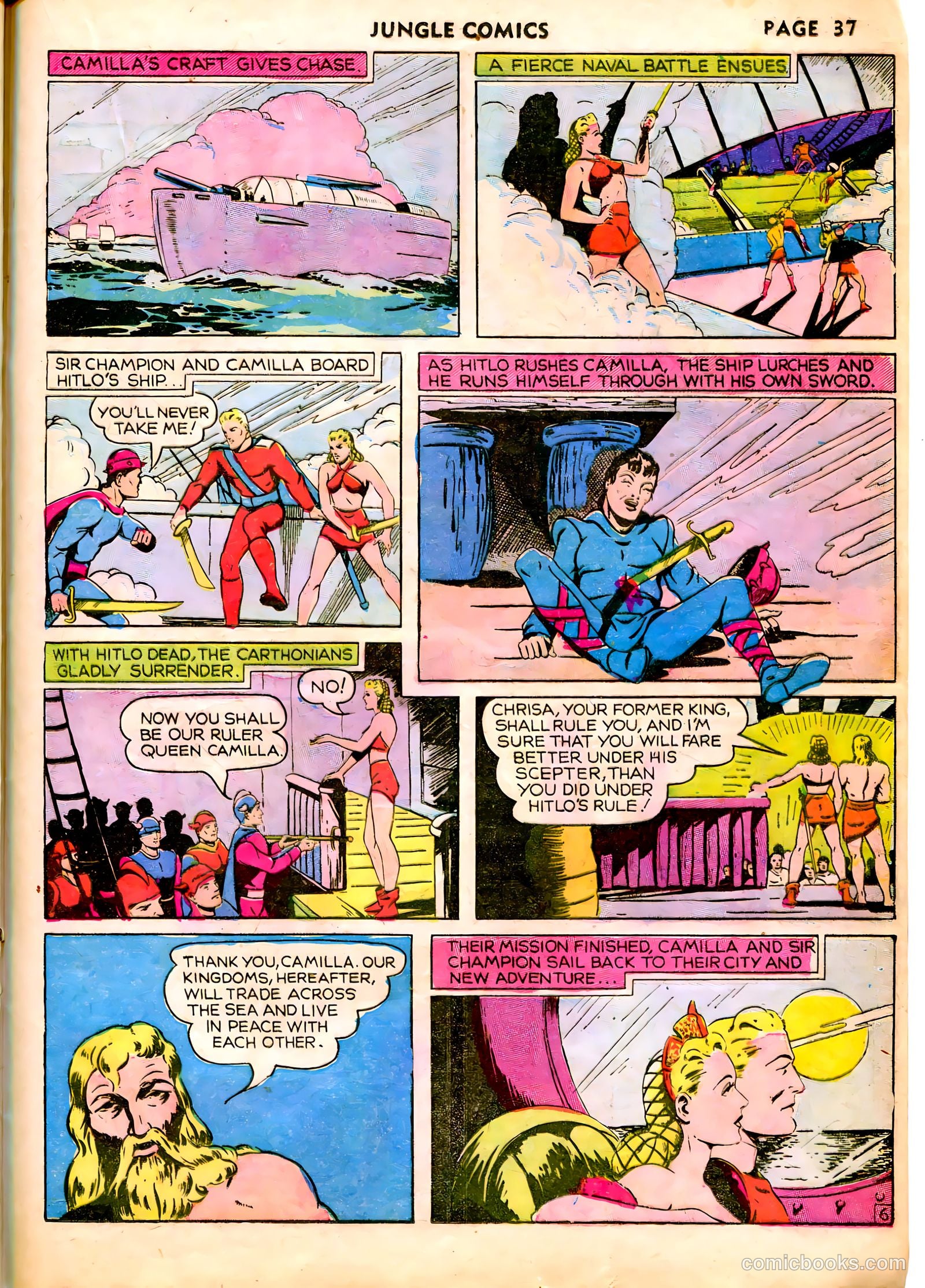 Jungle Comics #10 — page 40 of 69