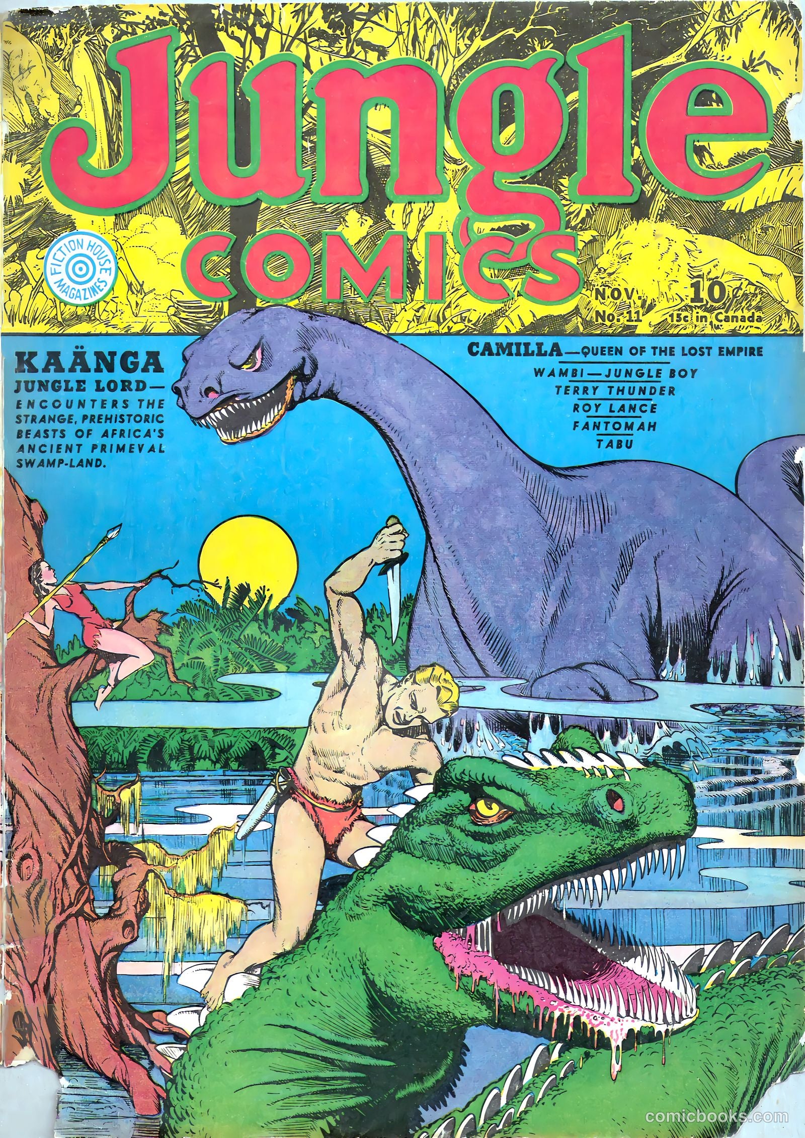 Jungle Comics #11 — page 1 of 69