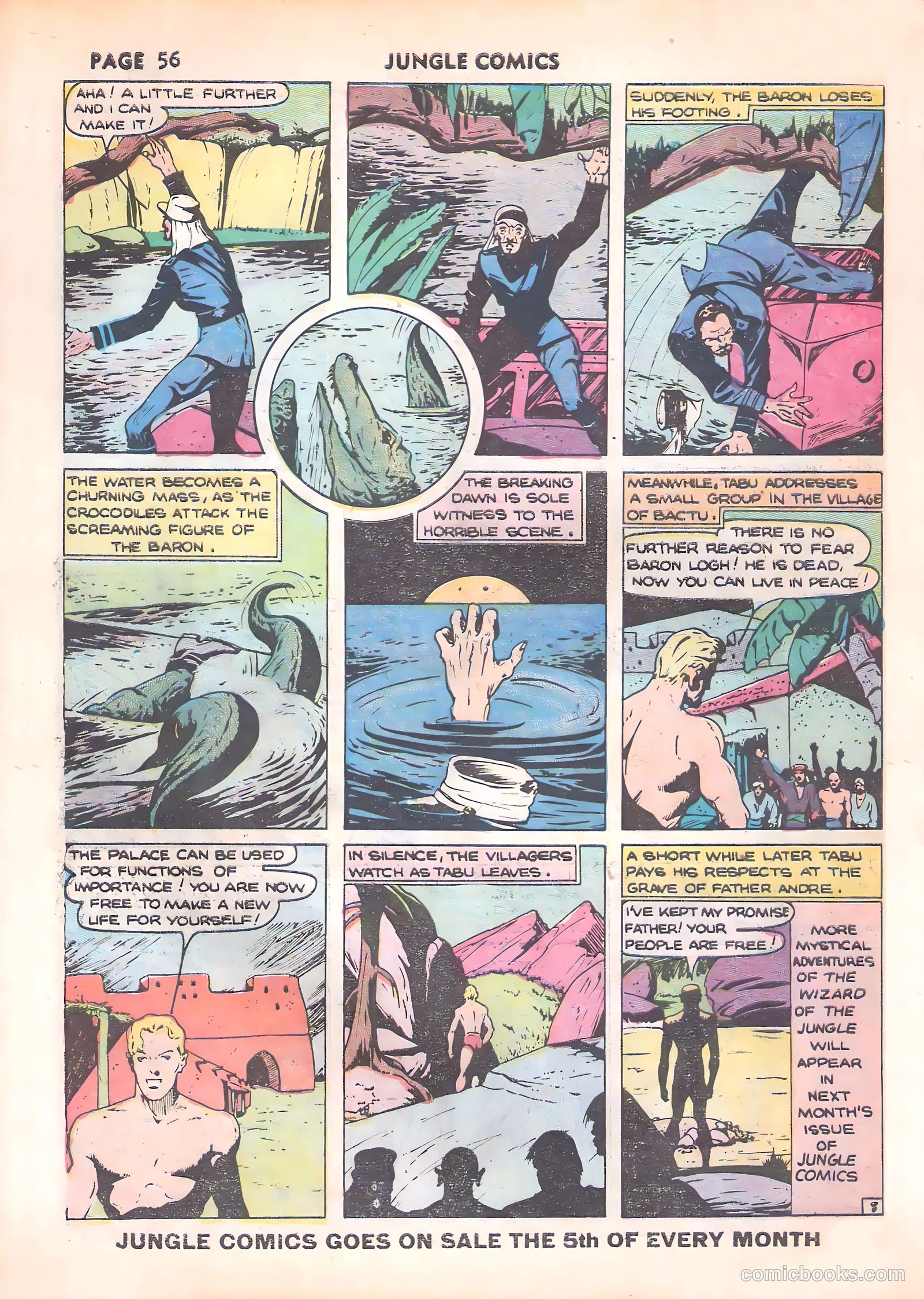 Jungle Comics #12 — page 58 of 68