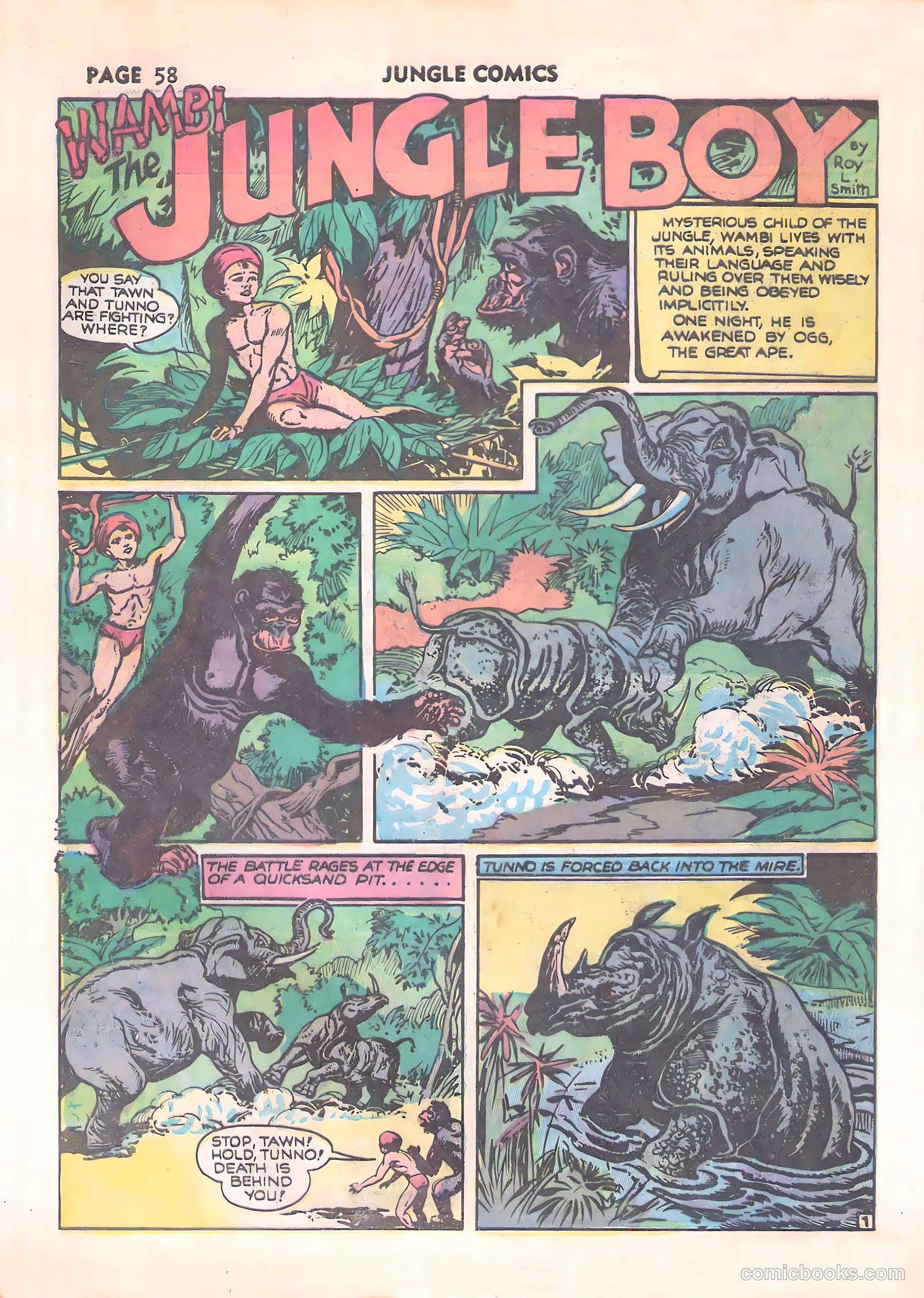Jungle Comics #12 — page 60 of 68