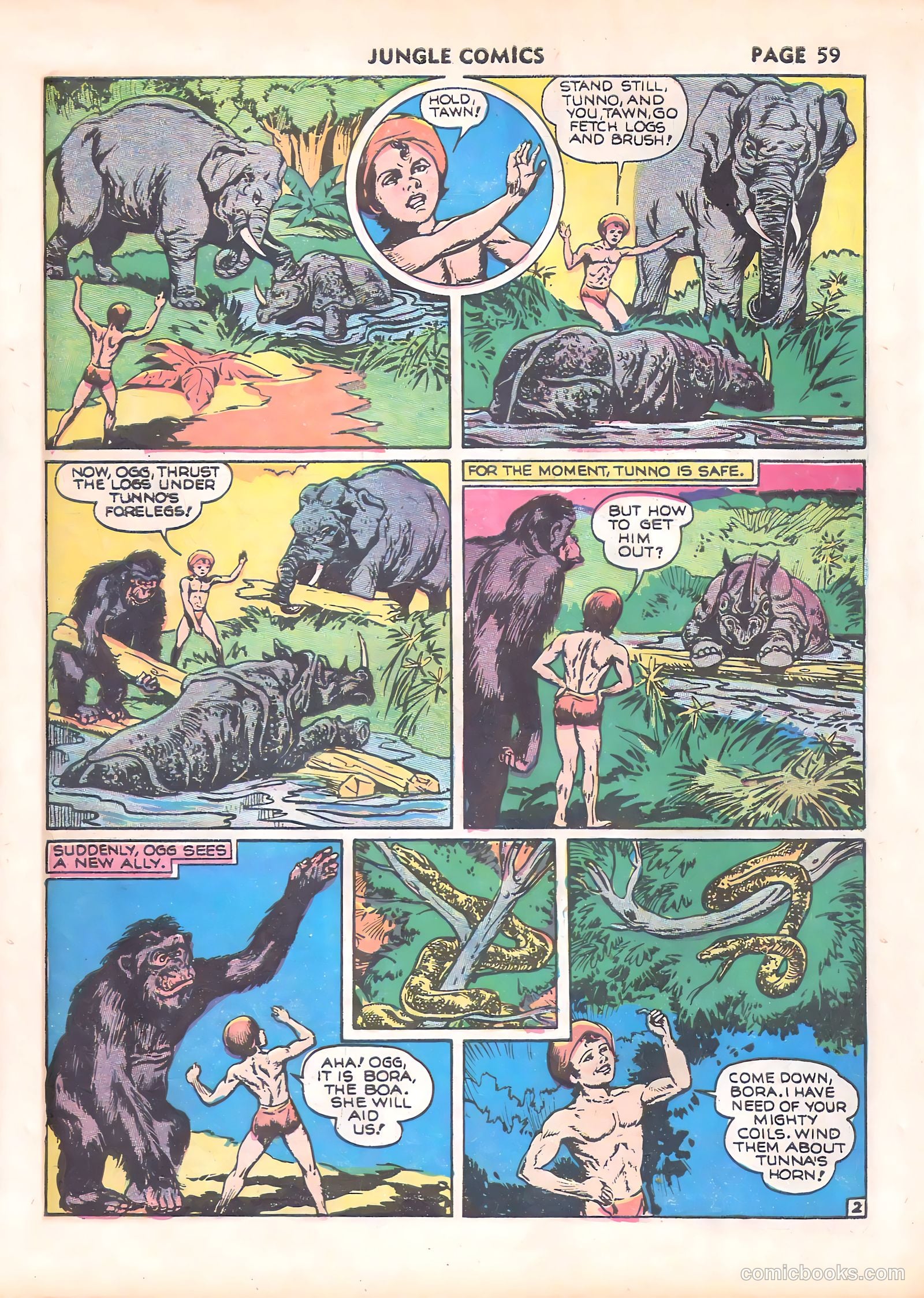 Jungle Comics #12 — page 61 of 68
