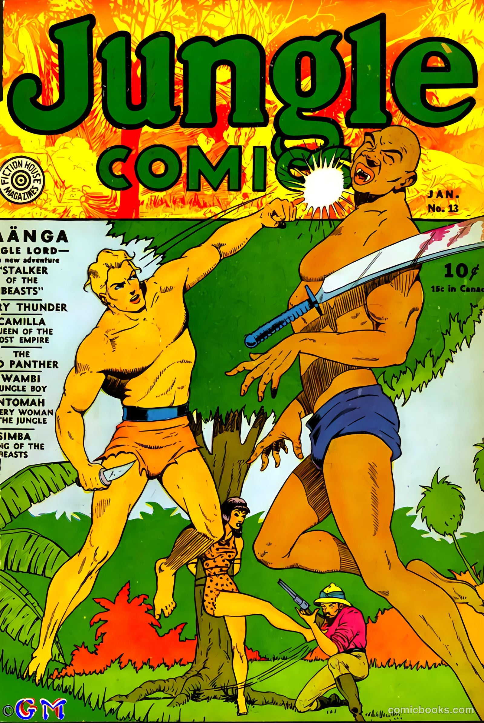 Jungle Comics #13 — page 1 of 68