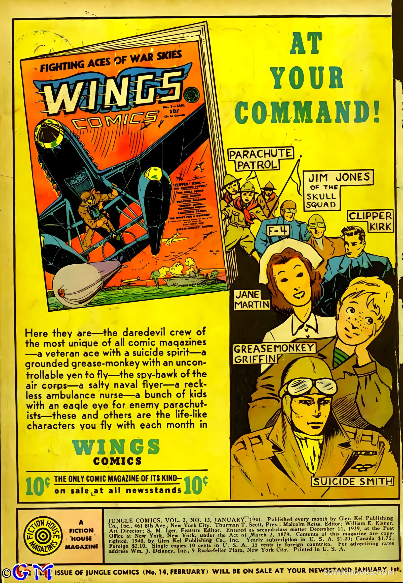 Jungle Comics #13 — page 2 of 68