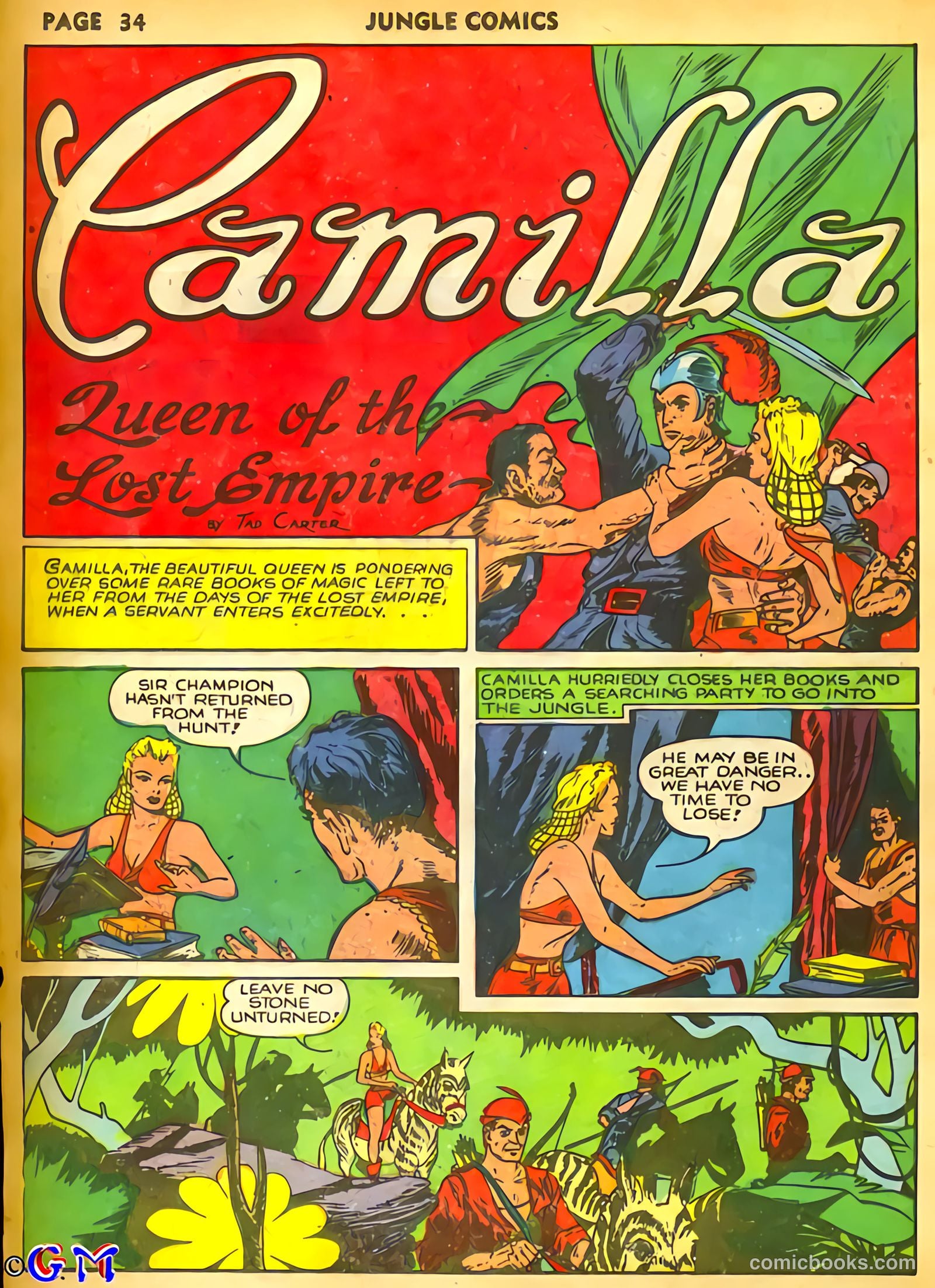 Jungle Comics #13 — page 36 of 68